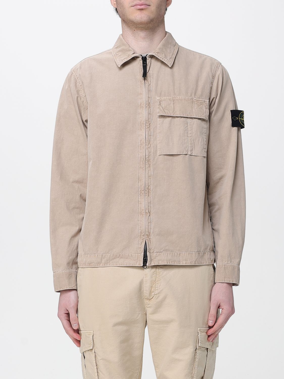 Stone Island Stone Island Jacket Men Sand Size US XL / EU 56 / 4 - 1 Thumbnail