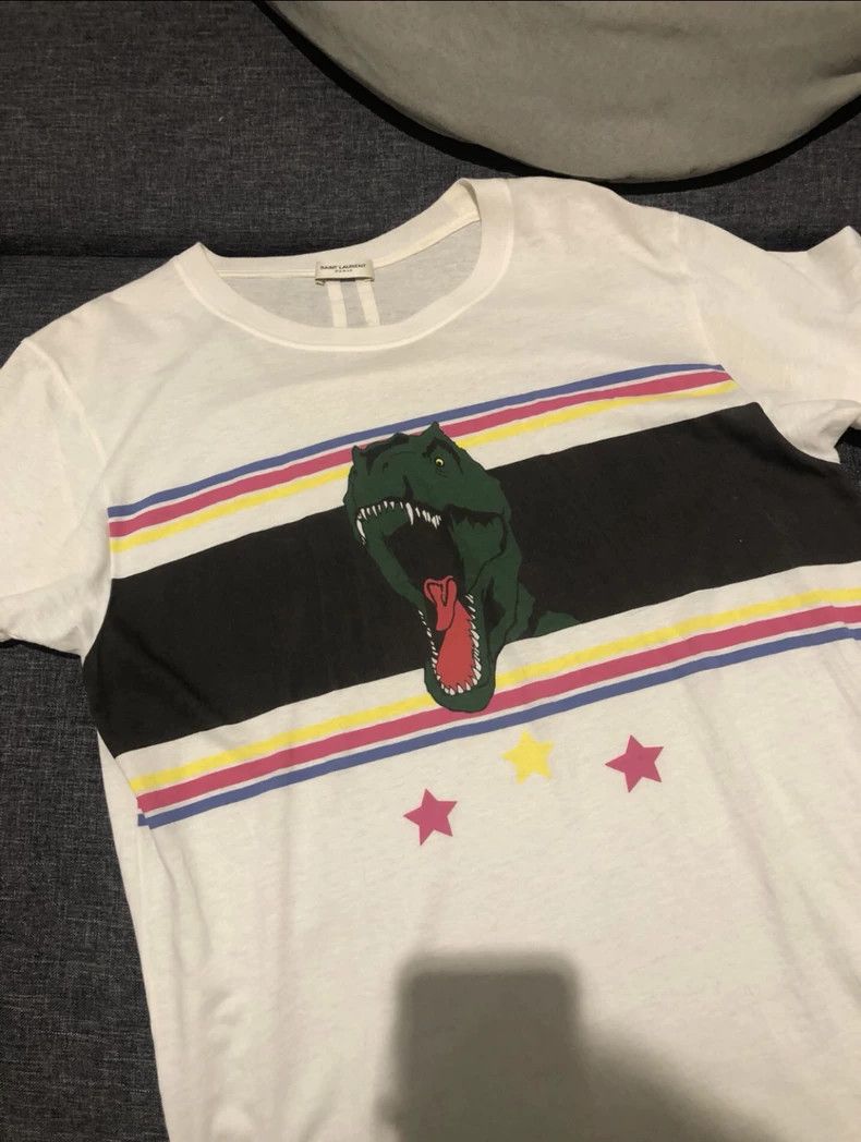 Saint Laurent Paris Saint laurent paris dinosaur short sleeves 2506-Nextarrow Size US M / EU 48-50 / 2 - 1 Thumbnail