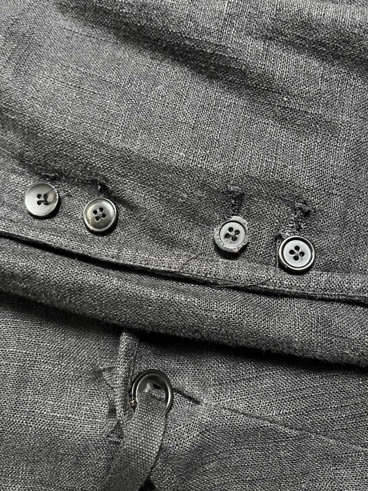Aleksandr Manamis Aleksandr Manamis Long Linen Avant-Garde Coat Size US M / EU 48-50 / 2 - 7 Thumbnail