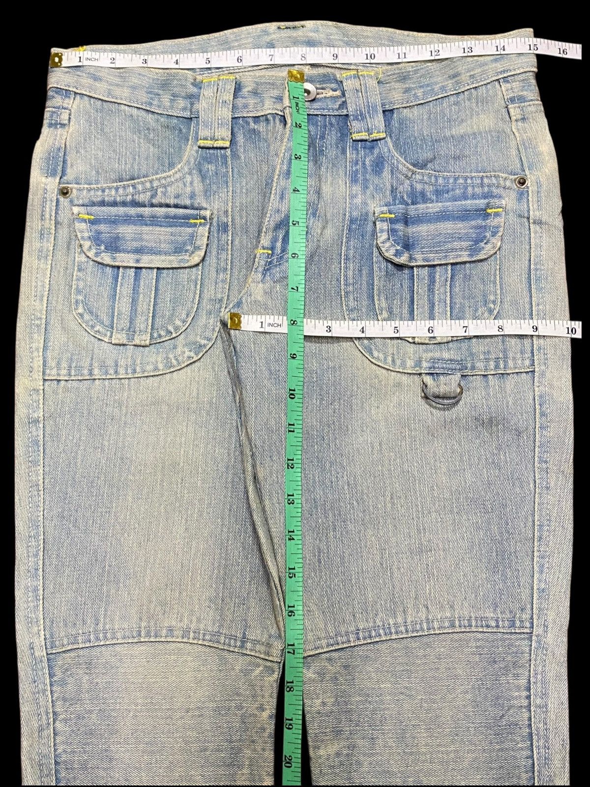 Japanese Brand Vintage Japanese Brand Mud Wash Bush Skinny Zip Leg Jeans Size US 30 / EU 46 - 15 Thumbnail