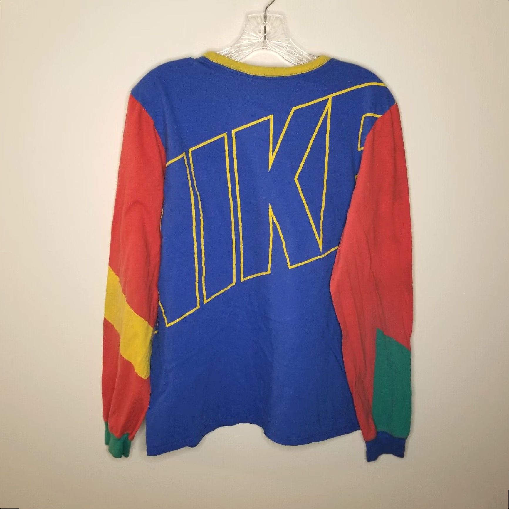 Nike Nike Long Sleeve T-Shirt Mens Small Blue Colorful Size US S / EU 44-46 / 1 - 6 Thumbnail