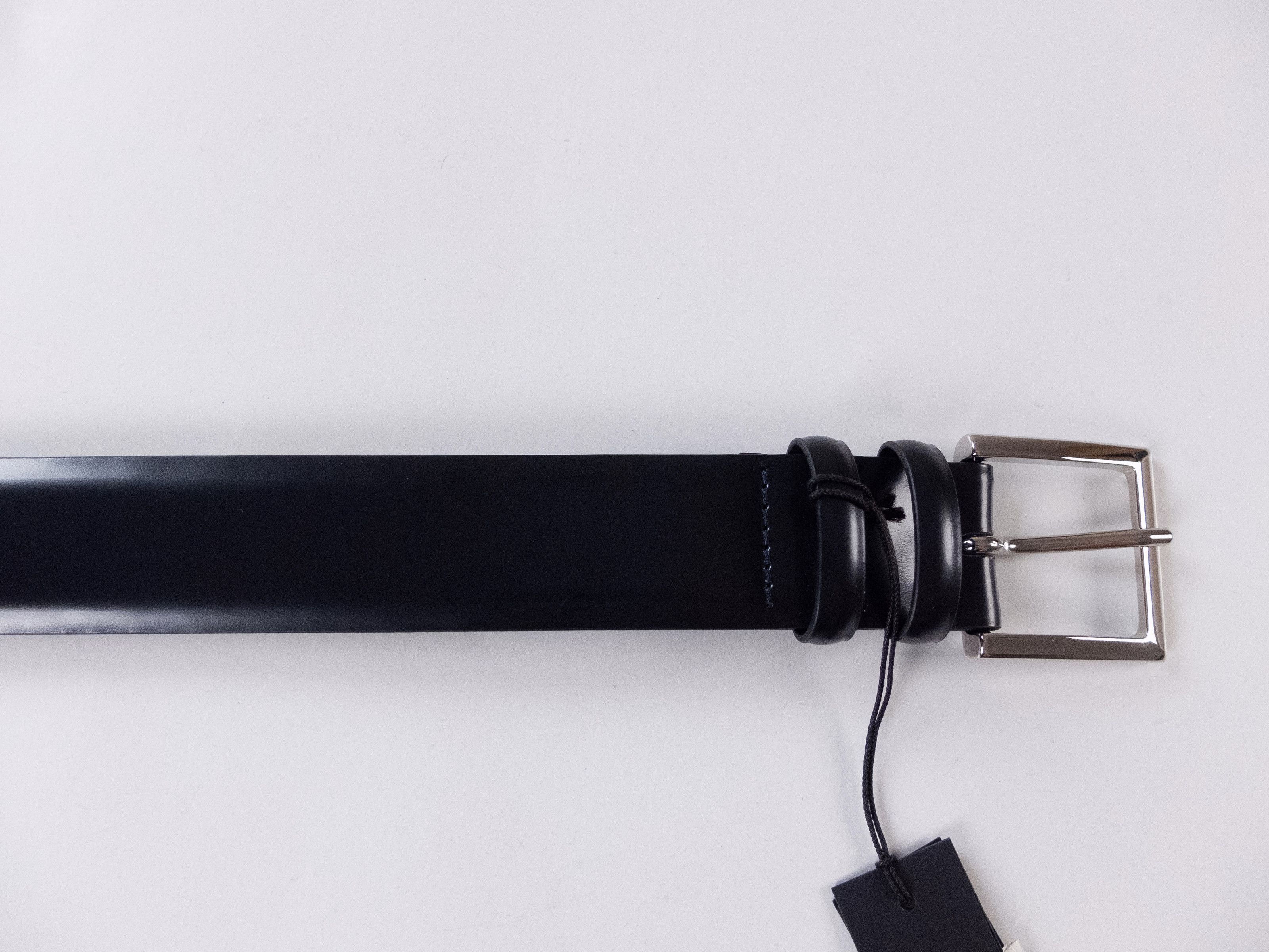 Orciani ORCIANI navy blue leather belt 100 (for size 38 inch waist) Size 38 - 4 Thumbnail