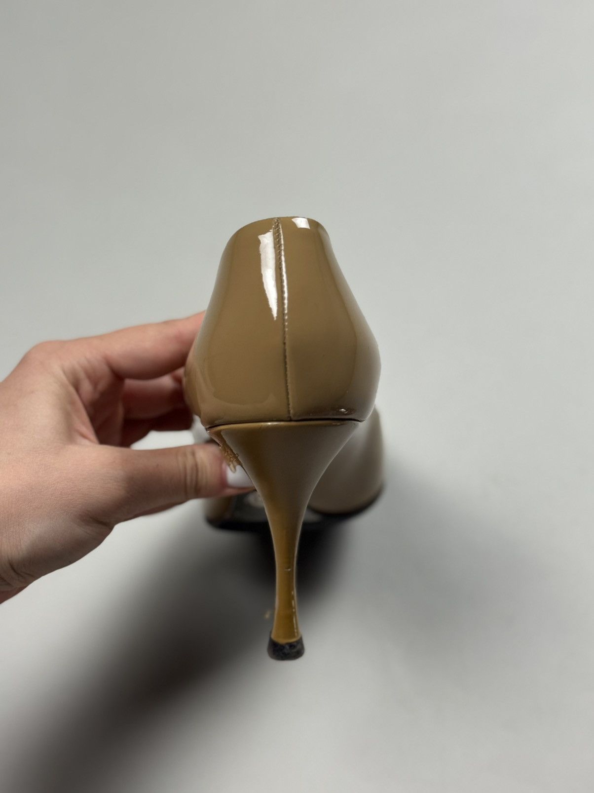 Dolce & Gabbana Dolce&Gabbana Ladies Pump Patent Leather Heels Shoes Size US 9 / IT 39 - 19 Thumbnail