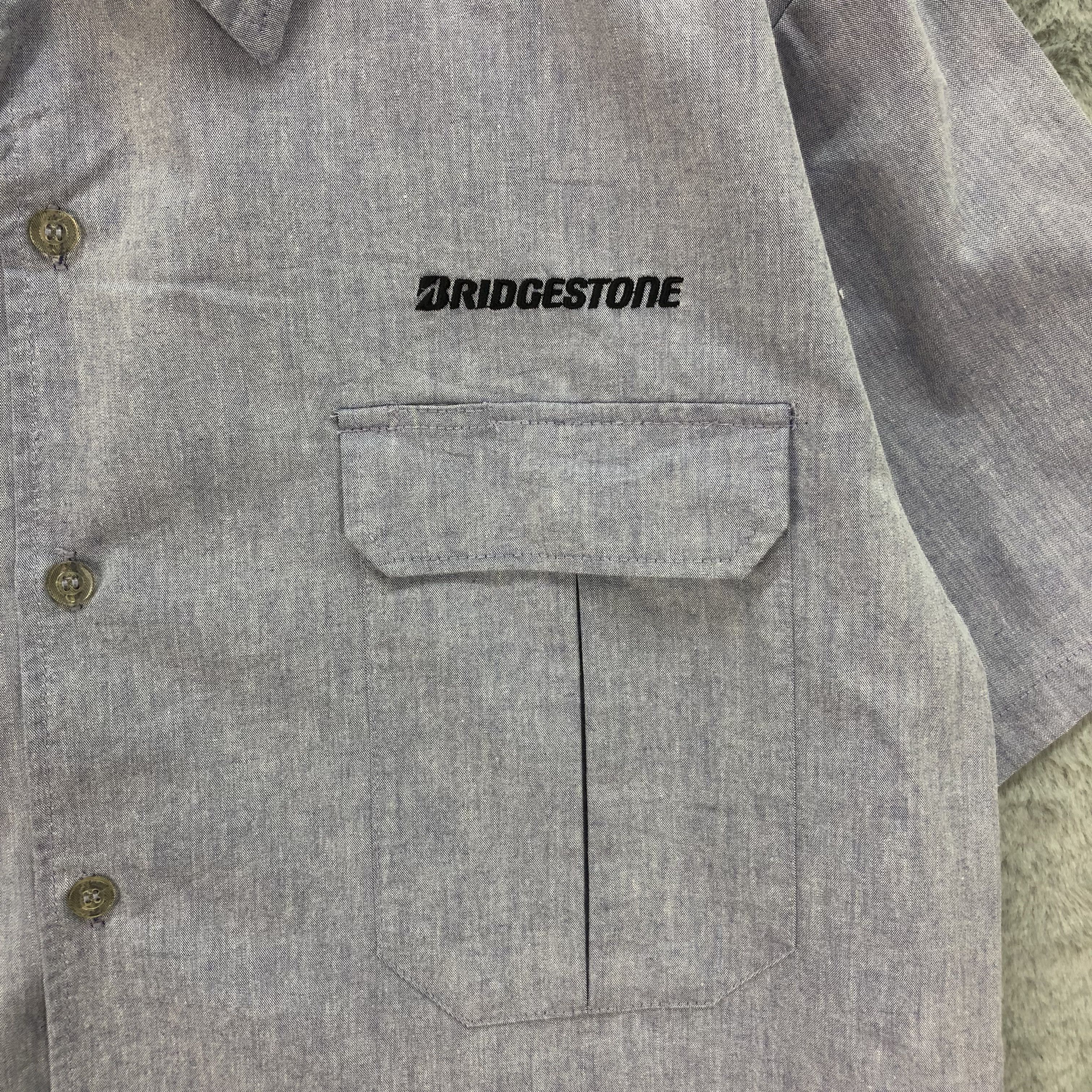 Sports Specialties BRIDGESTONE BUTTON UP SHIRTS #4746-167 Size US L / EU 52-54 / 3 - 3 Thumbnail