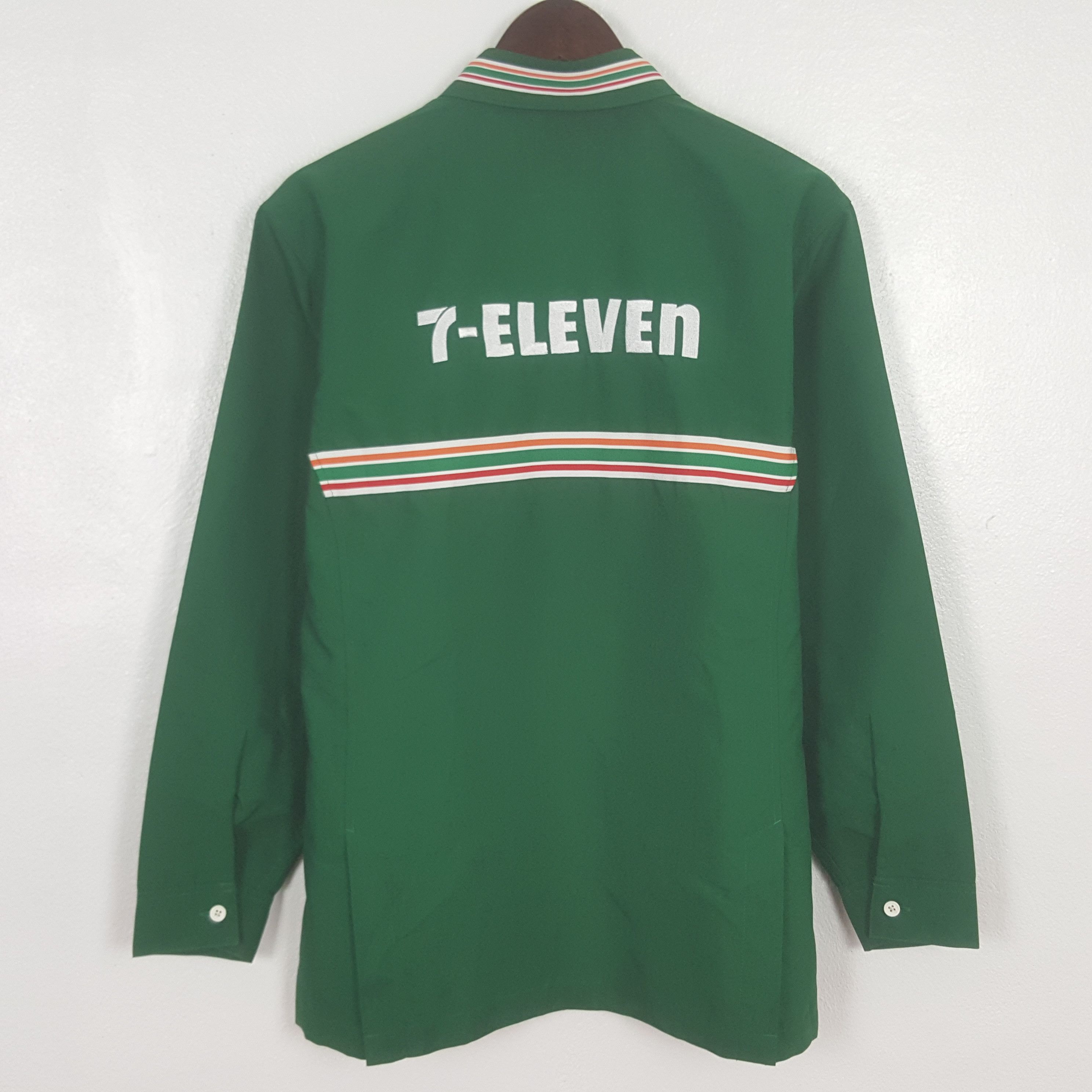 Japanese Brand Vintage 7 Eleven Embroidery Logo Worker Japan Jacket Size US L / EU 52-54 / 3 - 1 Thumbnail