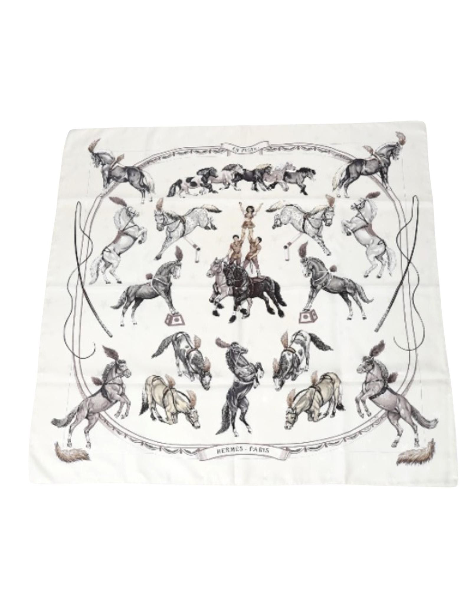 image of Hermes Luxurious Iconic Silk Scarf, Women's