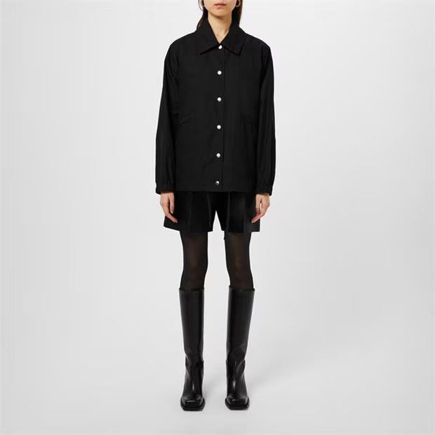 Jil Sander o1g2r1mq1024 Logo Jackets in Black Size XS / US 0-2 / IT 36-38 - 6 Thumbnail