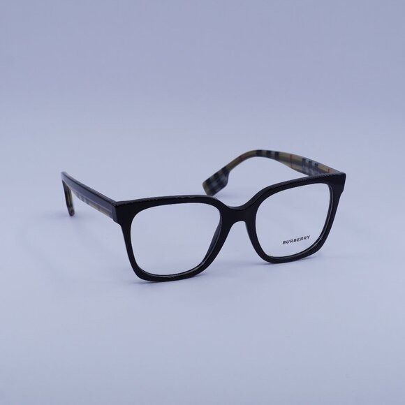 Burberry Burberry BE2347 3942 Eyeglasses Black 52mm Square Frame Size ONE SIZE - 1 Thumbnail