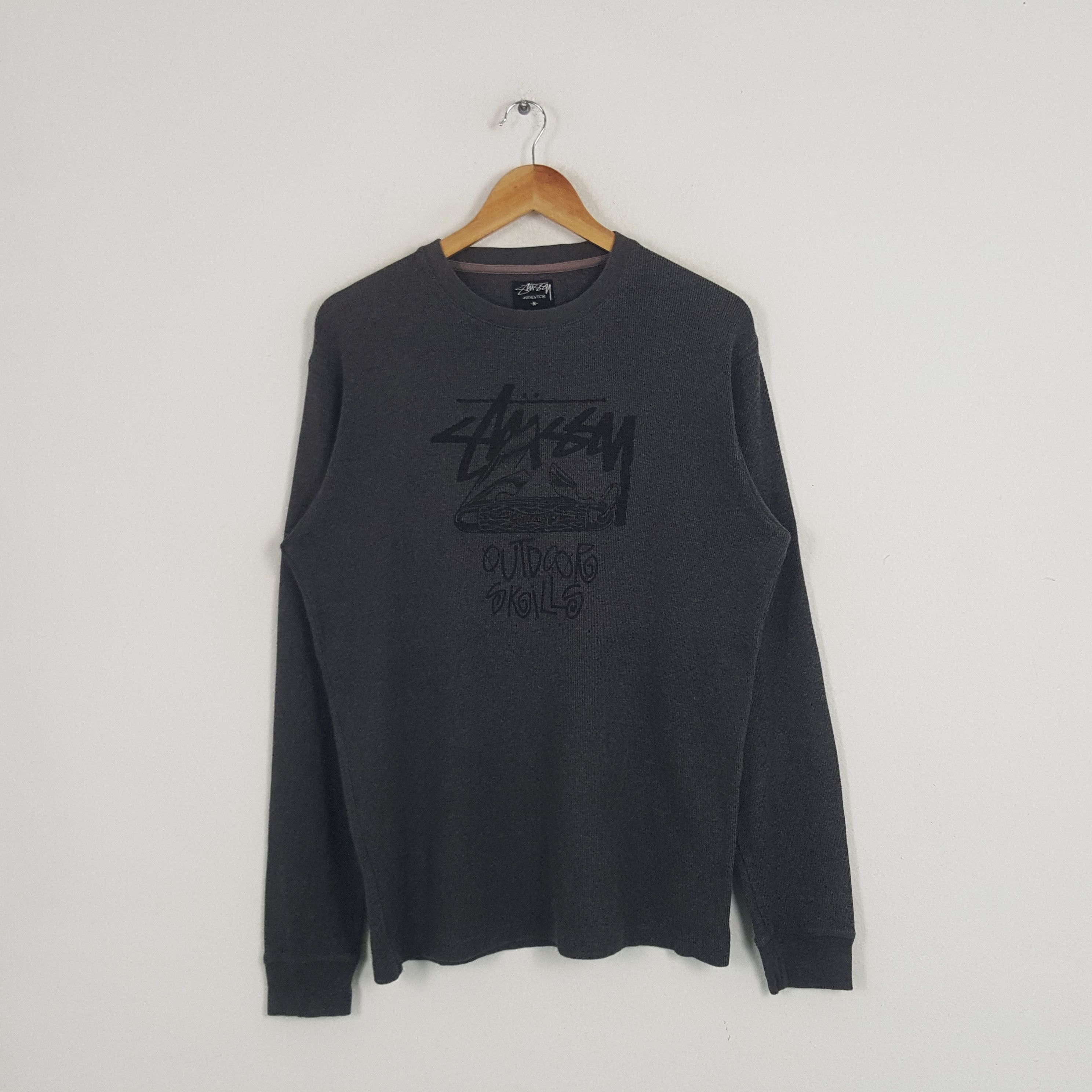 Stussy × Vintage Vintage Stussy American Streetwear Style Sweatshirt Size US M / EU 48-50 / 2 - 1 Thumbnail