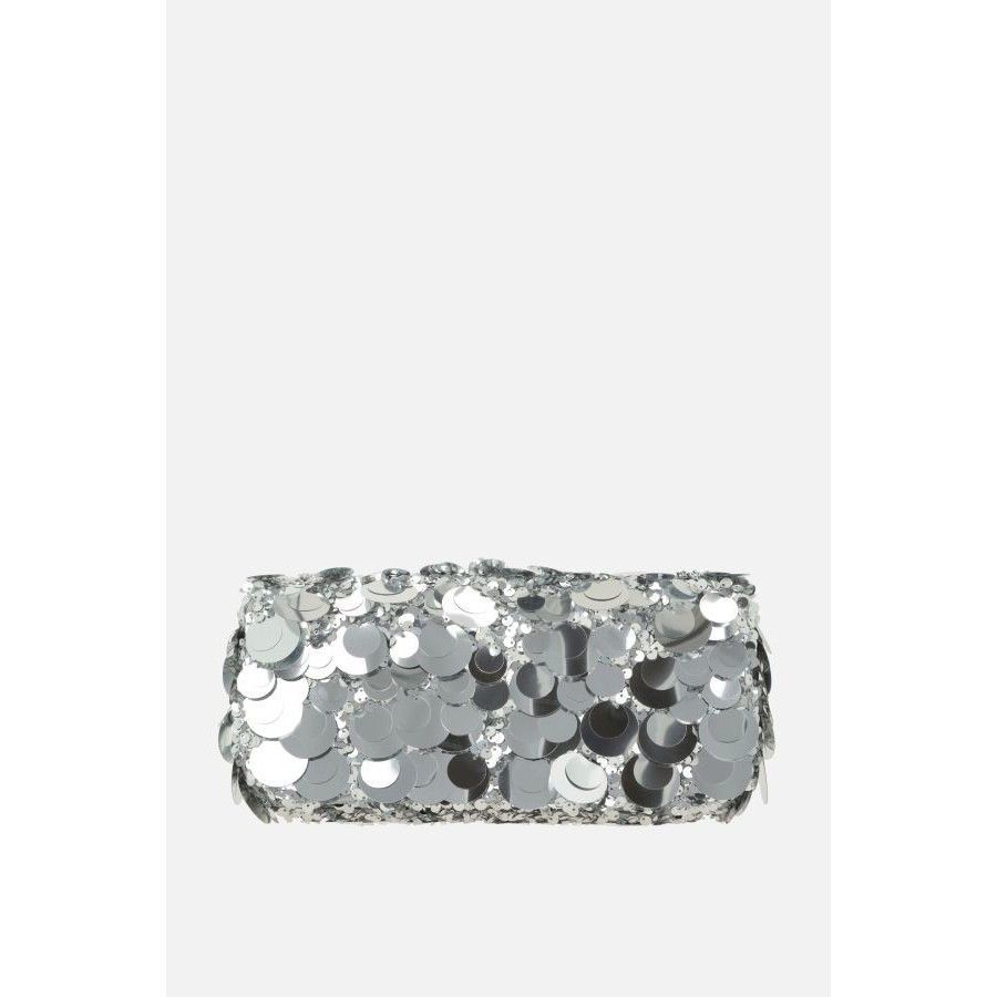Paco Rabanne RABANNE Sparkle Silver Sequin Shoulder Bag New & Authentic Size ONE SIZE - 3 Thumbnail