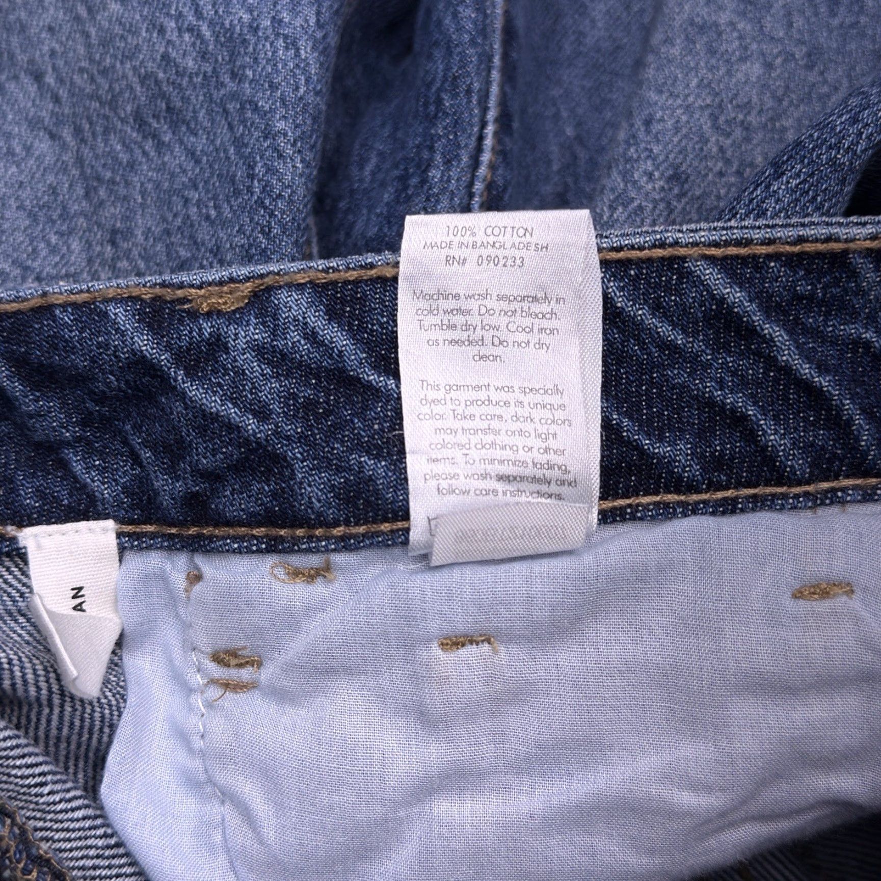 Pacsun Pacsun Mom Jeans 23 Mid Rise Evan Blue New Jeans Women 100% Cotton Medium Wash 5-Pocket Reg Fit Denim Bag? Size 40" / US 18 - 6 Thumbnail
