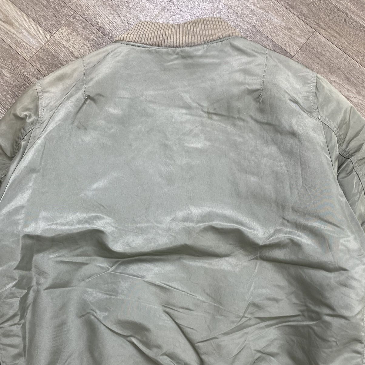 Alpha Industries 1968 Vintage Alpha Industries MA-1 OG Military Bomber Jacket Size US M / EU 48-50 / 2 - 16 Thumbnail