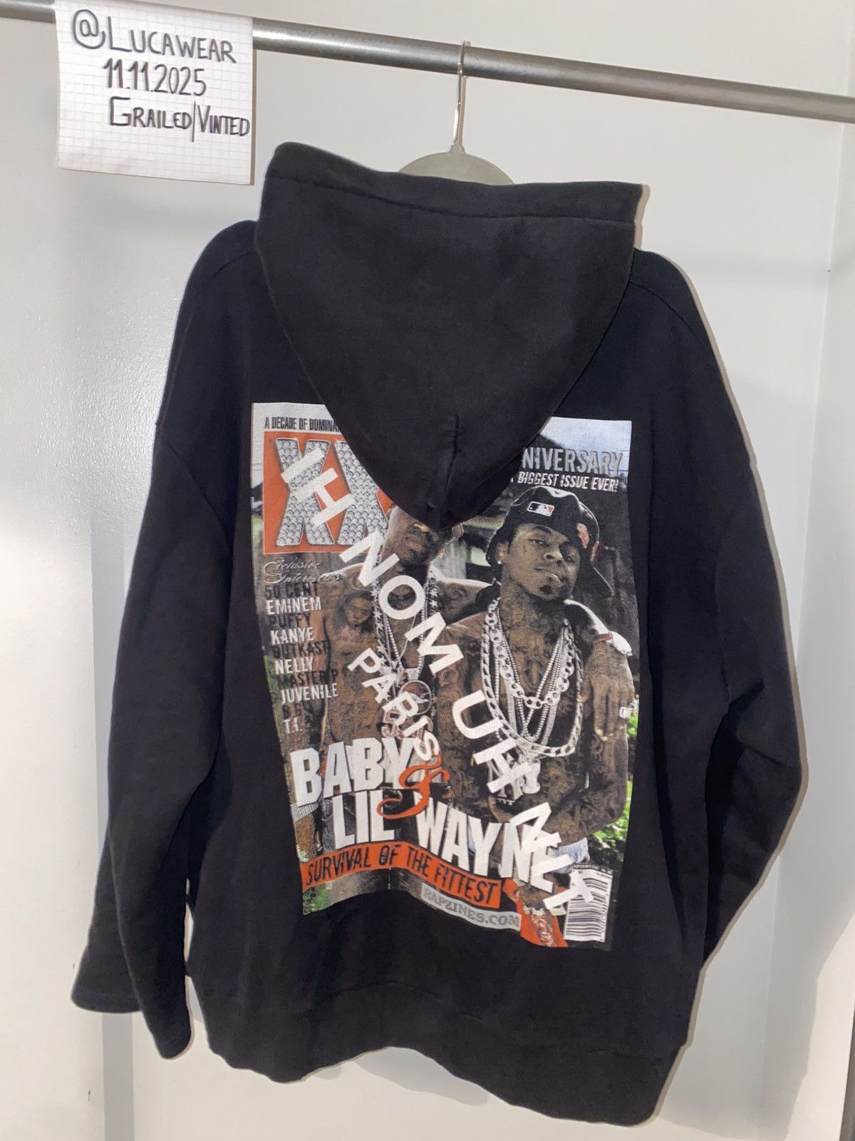 Ih Nom Uh Nit IH NOM UH NIT x LIL WAYNE HOODIE Size US XL / EU 56 / 4 - 2 Thumbnail