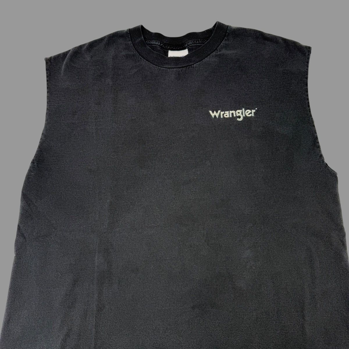 Vintage × Wrangler Vintage sleeveless wrangler tshirt Size US L / EU 52-54 / 3 - 3 Thumbnail