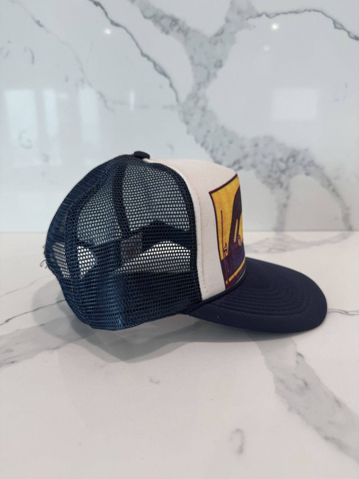 Grateful Dead Vintage 80’s Grateful Dead Trucker Snapback Hat Size ONE SIZE - 4 Thumbnail