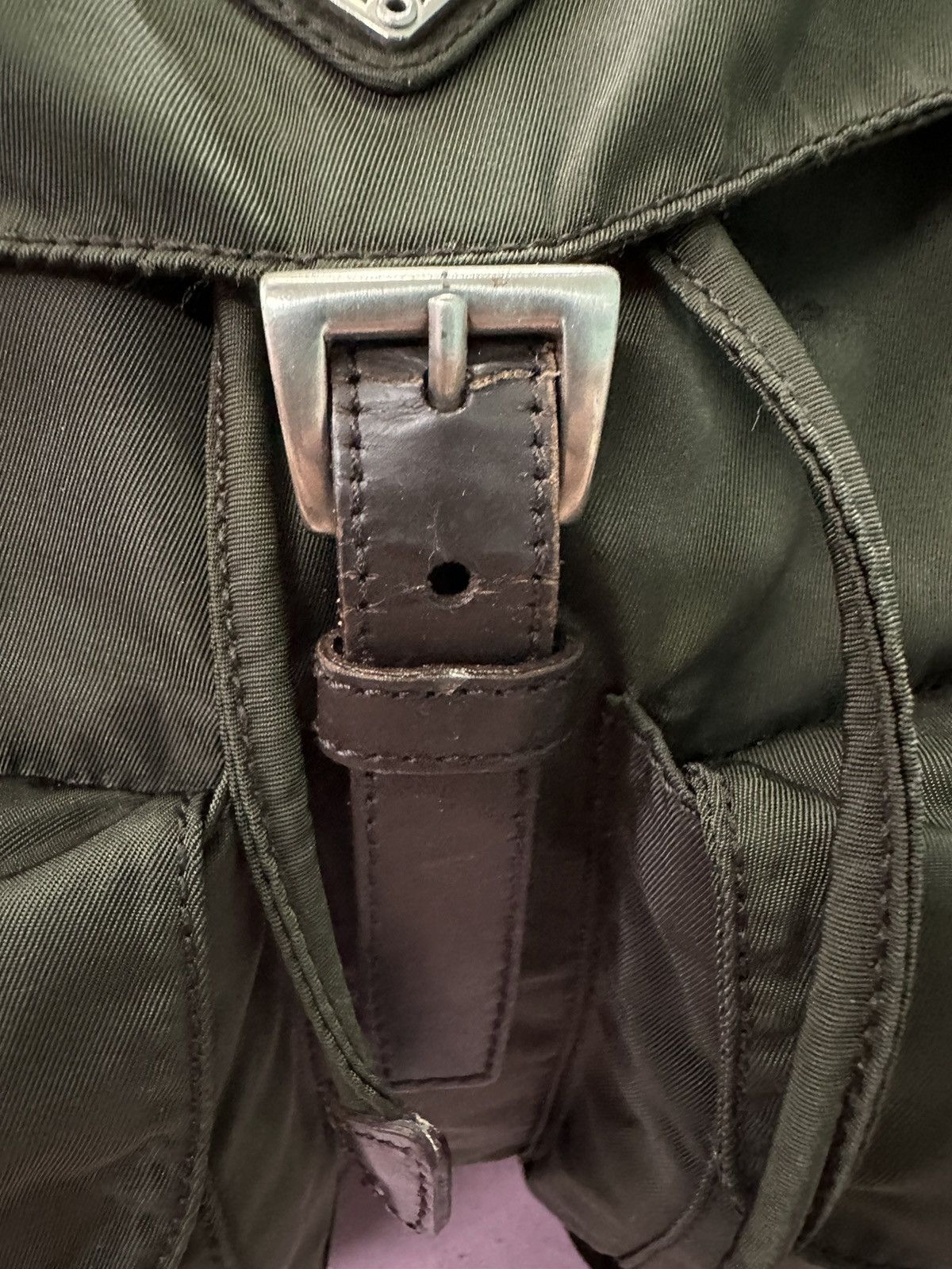 Prada AUTHENTIC VINTAGE PRADA MINI GREEN NYLON BACKPACK Size ONE SIZE - 19 Thumbnail