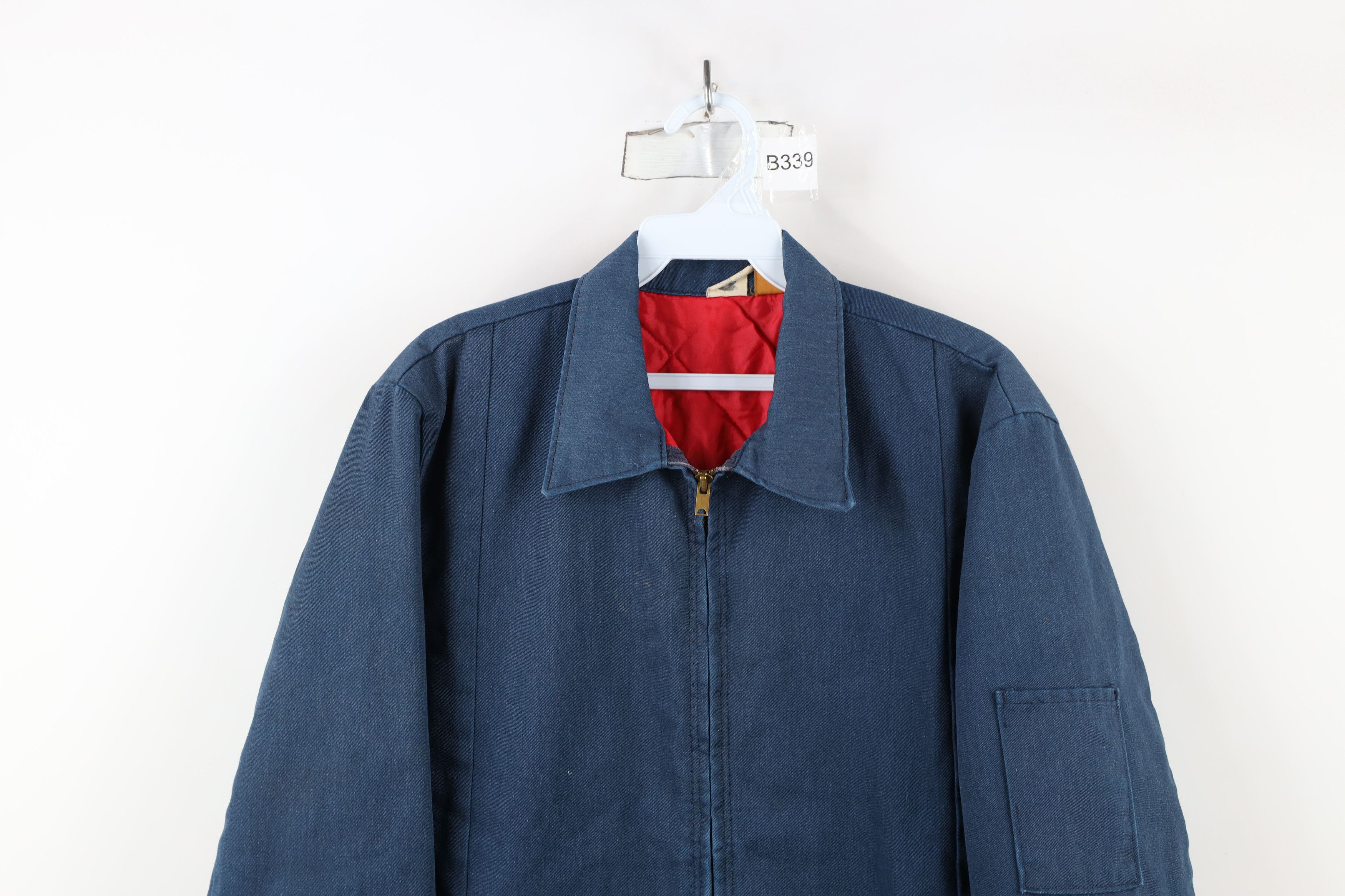 Vintage × Wrangler Vintage 70s Wrangler Big Ben Workwear Mechanic Jacket USA Size US M / EU 48-50 / 2 - 2 Thumbnail
