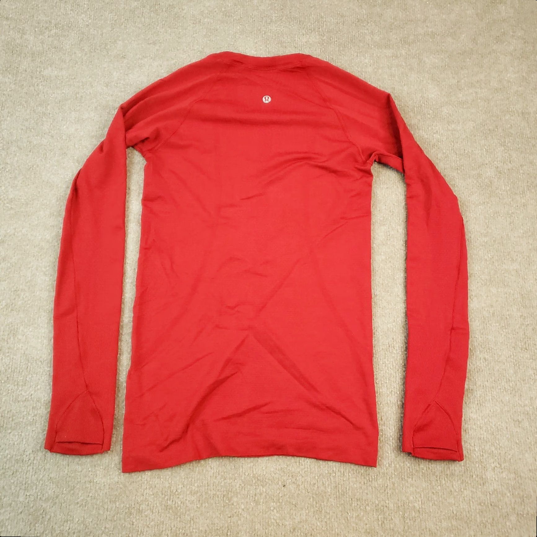 Lululemon Lululemon Shirt Womens XS Red Crew Neck Moisture Wicking Athletic Activewear Running & Jogging Size XS / US 0-2 / IT 36-38 - 5 Thumbnail