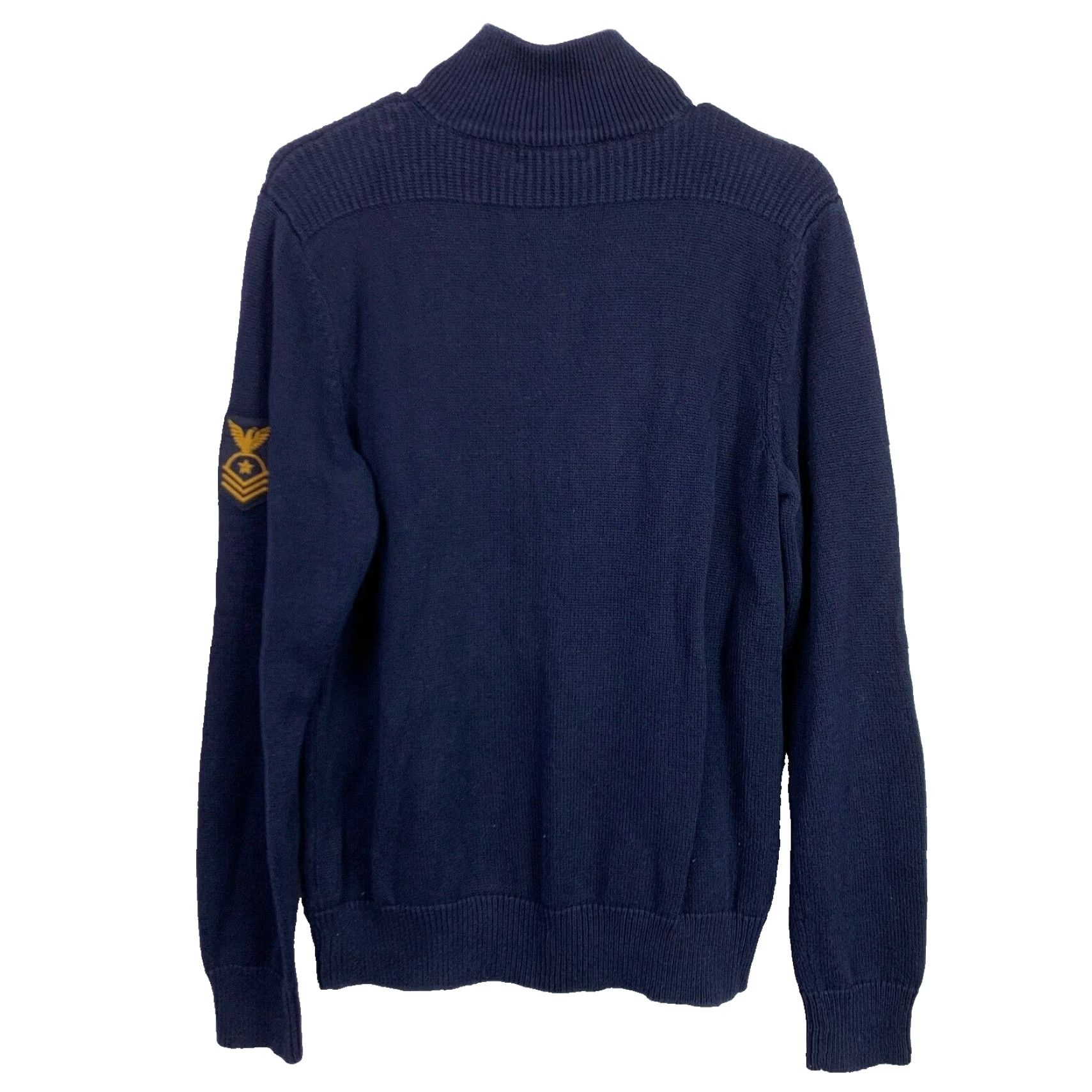 Ralph Lauren Vintage Lauren Ralph Lauren RLR Navy Blue Gold Admiral Sweater Womens XL Size XL / US 12-14 / IT 48-50 - 4 Thumbnail