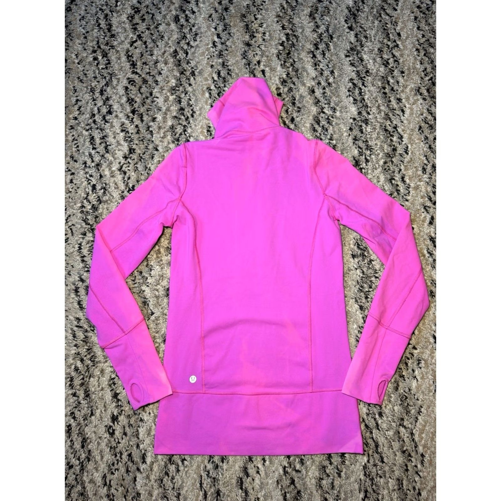 Lululemon Lululemon Jacket Womens 4 Pink Define Hot Full Zip Tie Dye Changing Thumbholes Size S / US 4 / IT 40 - 7 Thumbnail