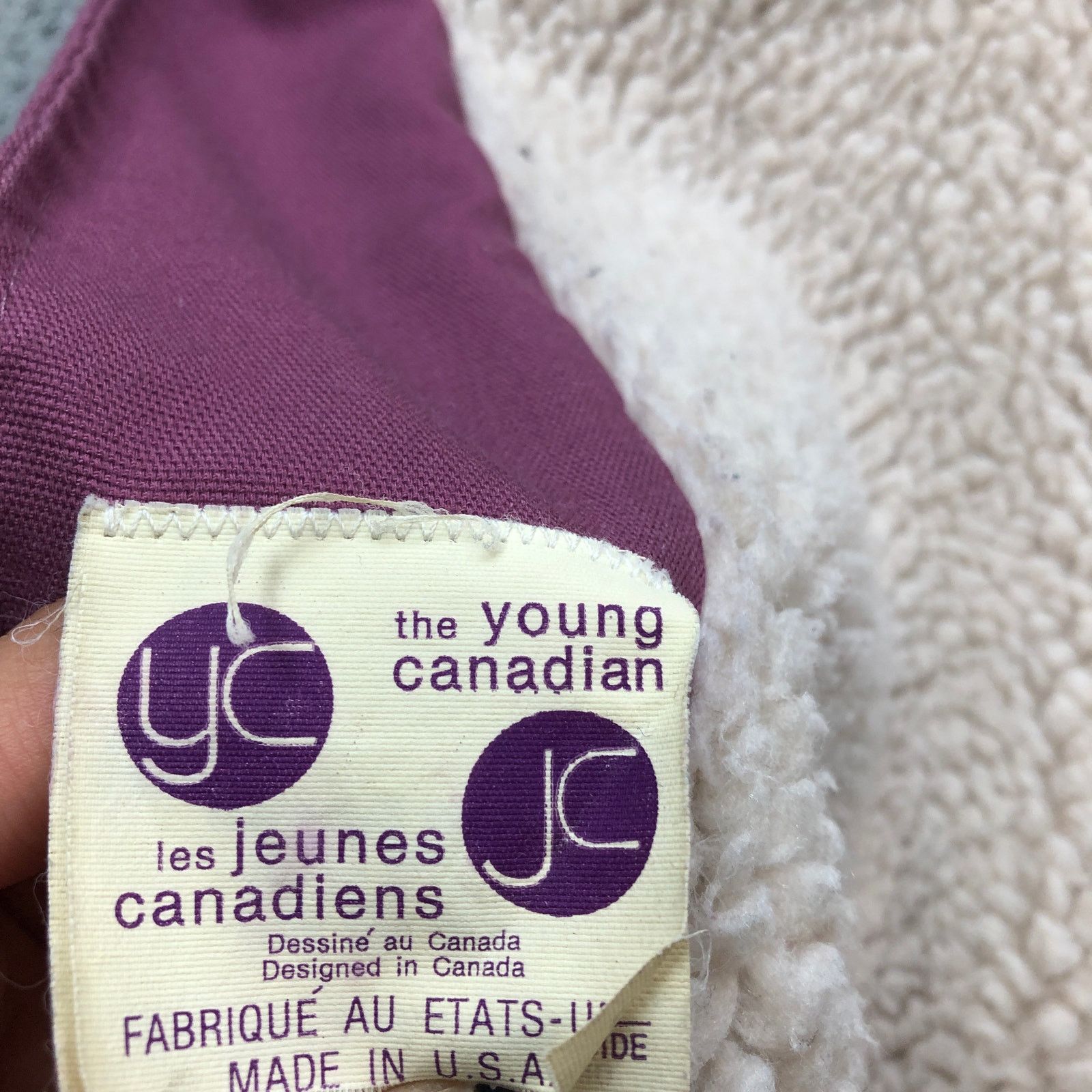 Other Vintage 70s Young Canadian Sherpa Trench Coat Womens Large Size L / US 10 / IT 46 - 4 Thumbnail