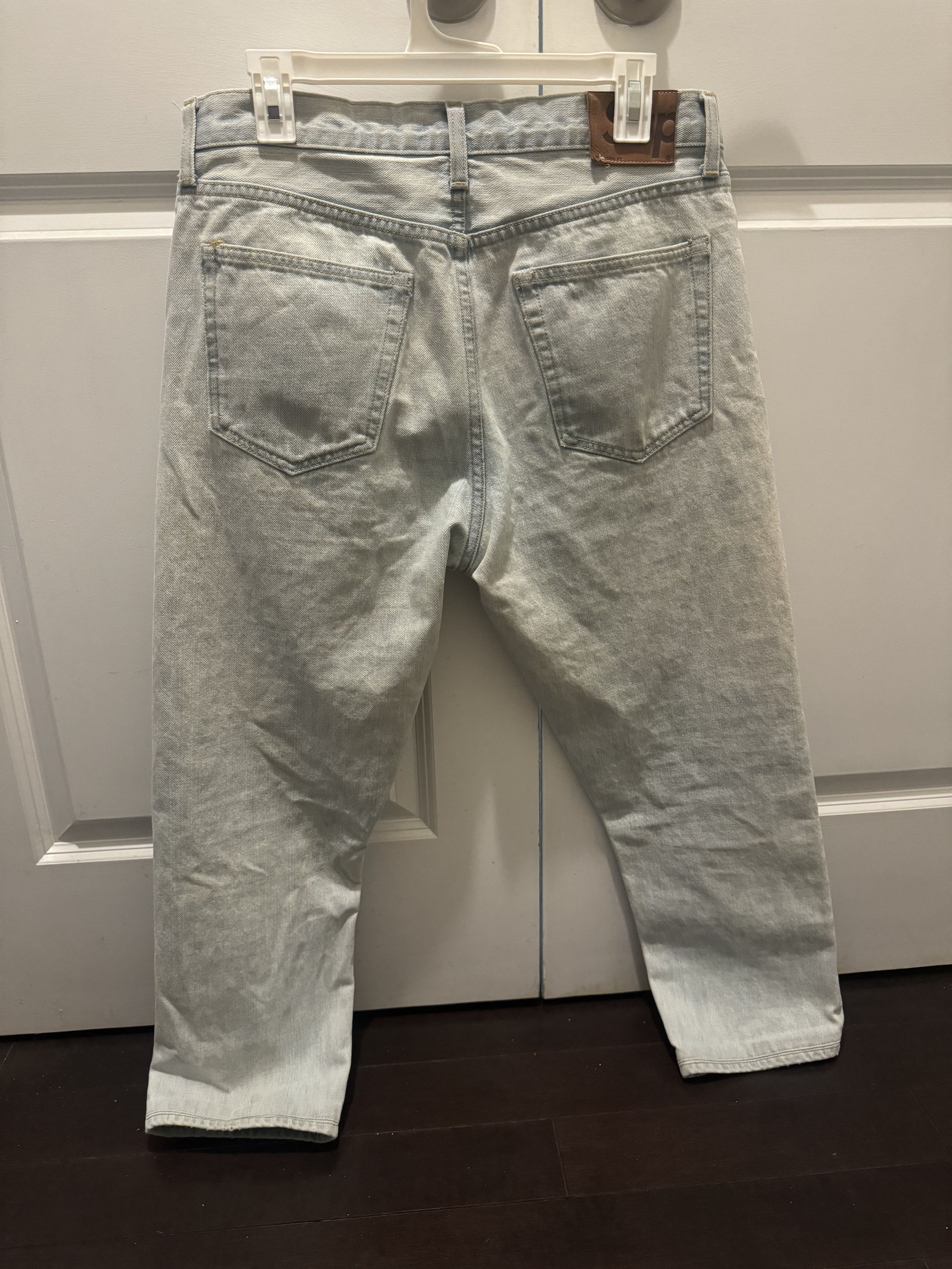 Supreme supreme denim jeans Size US 32 / EU 48 - 3 Thumbnail