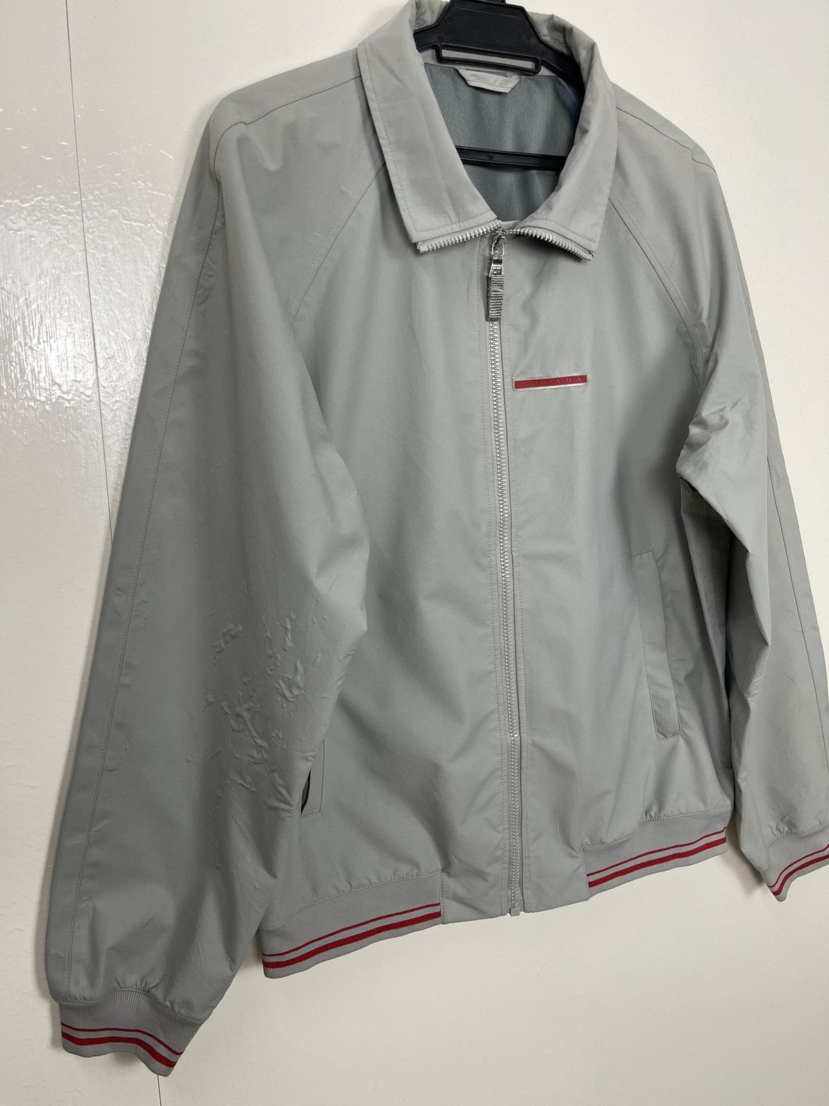 Prada Prada Nylon Shell Gore-Tex Windstopper Jacket 2009 Grey Size US M / EU 48-50 / 2 - 2 Thumbnail