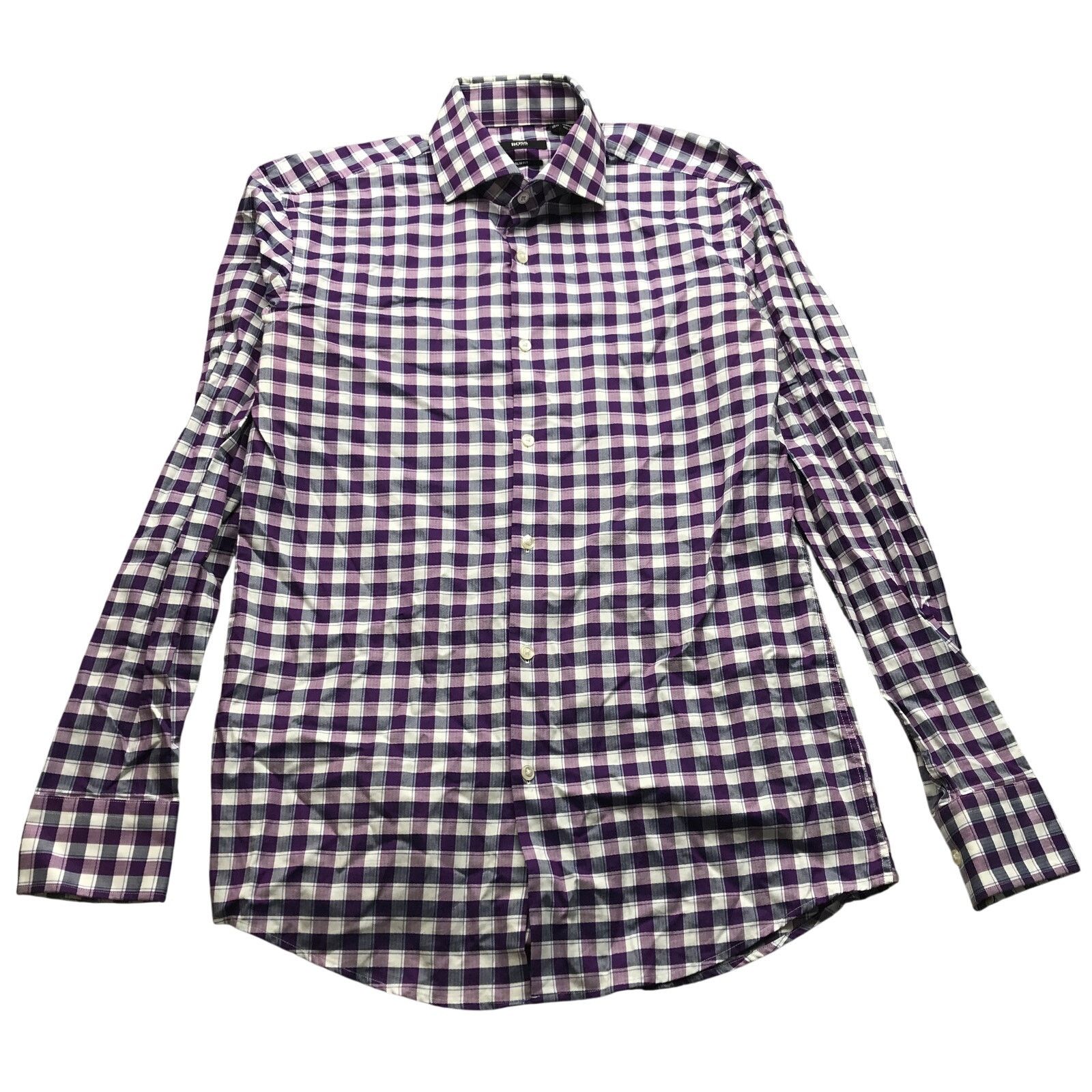 Hugo Boss Hugo Boss Long Sleeve Button Up Shirt Mens Medium 15 1/2 Size US M / EU 48-50 / 2 - 1 Thumbnail