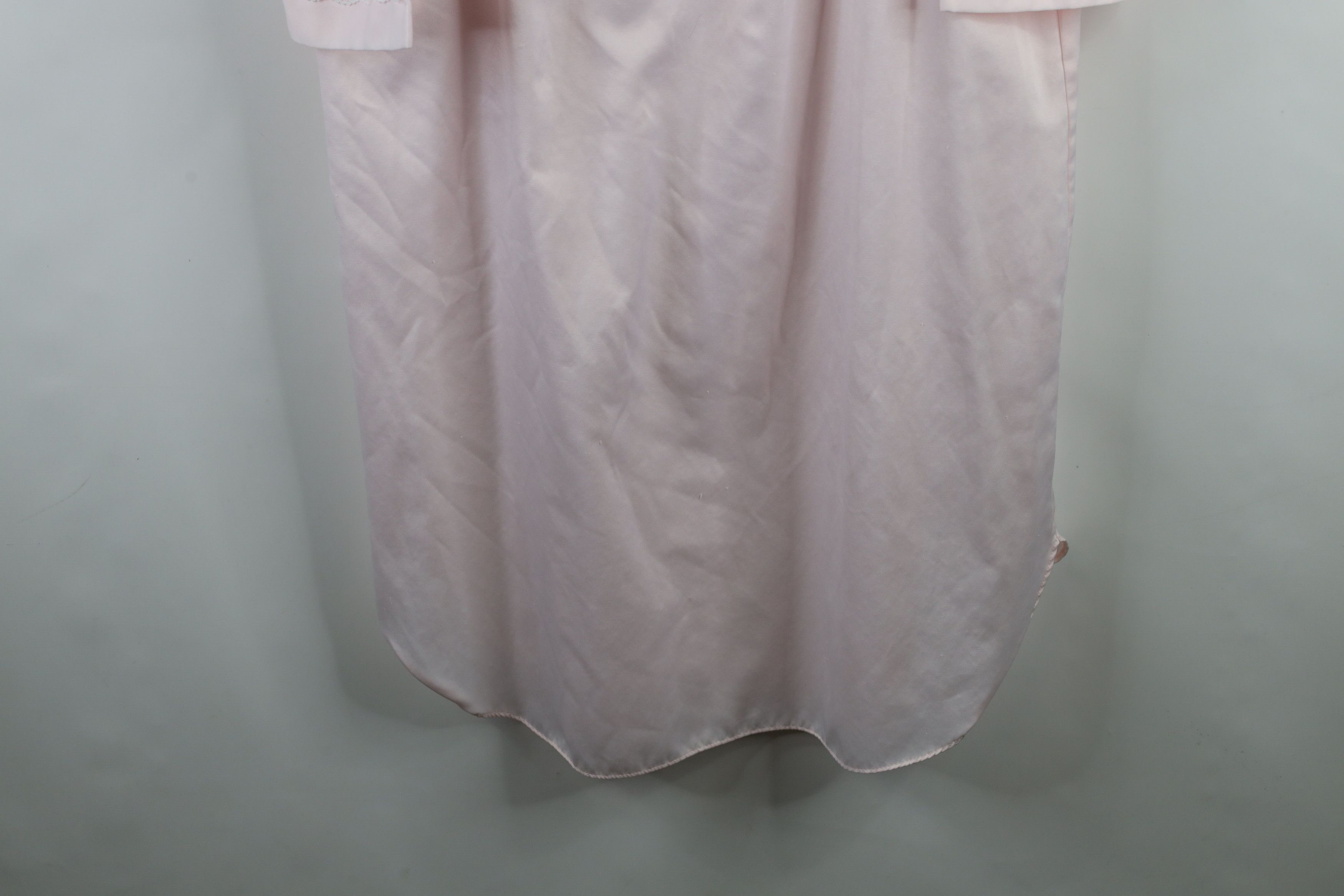 Vintage Vintage 90s Miss Elaine Polyester Lace Flower Night Gown Size M / US 6-8 / IT 42-44 - 4 Thumbnail