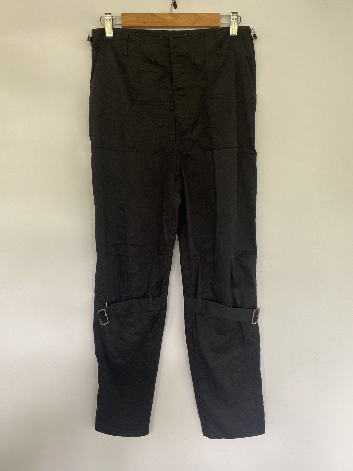 Designer × Japanese Brand Marajuku Fromm Japanese Brand Punk Zipper Adjuster Leg Pants Size 30" / US 8 / IT 44 - 2 Thumbnail