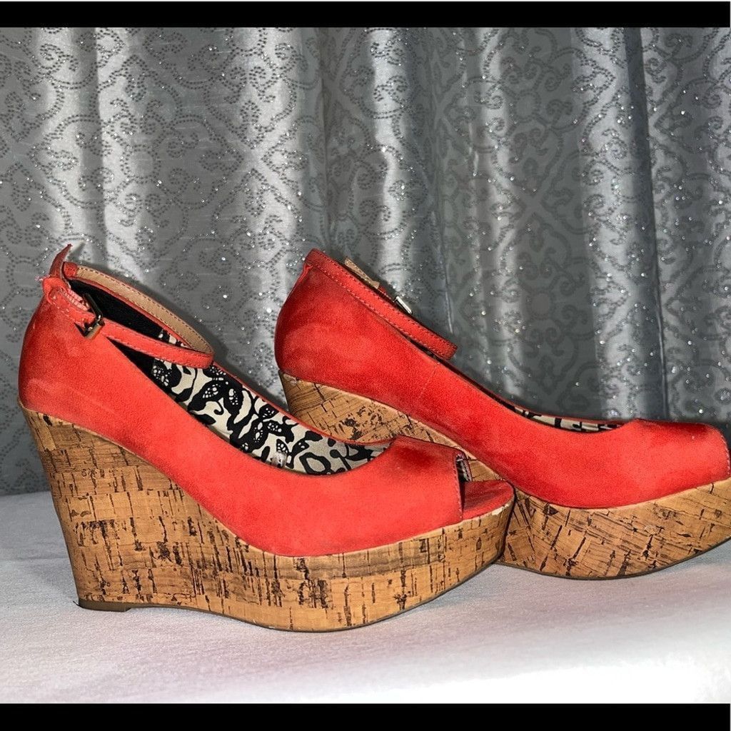 Report Collection Report platform orange shoes Size US 7 / IT 37 - 2 Thumbnail