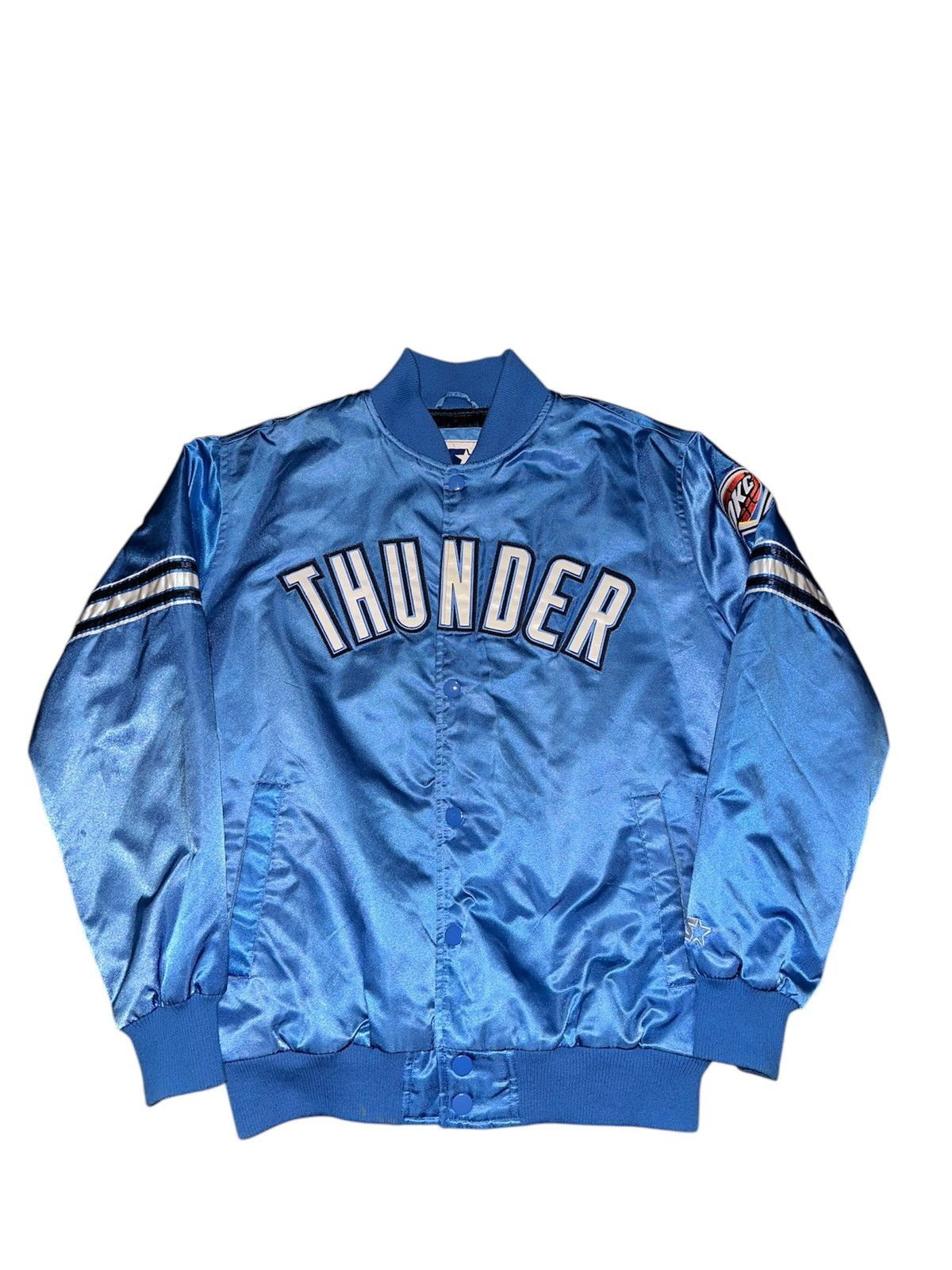 Oklahoma City Thunder Satin Jacket