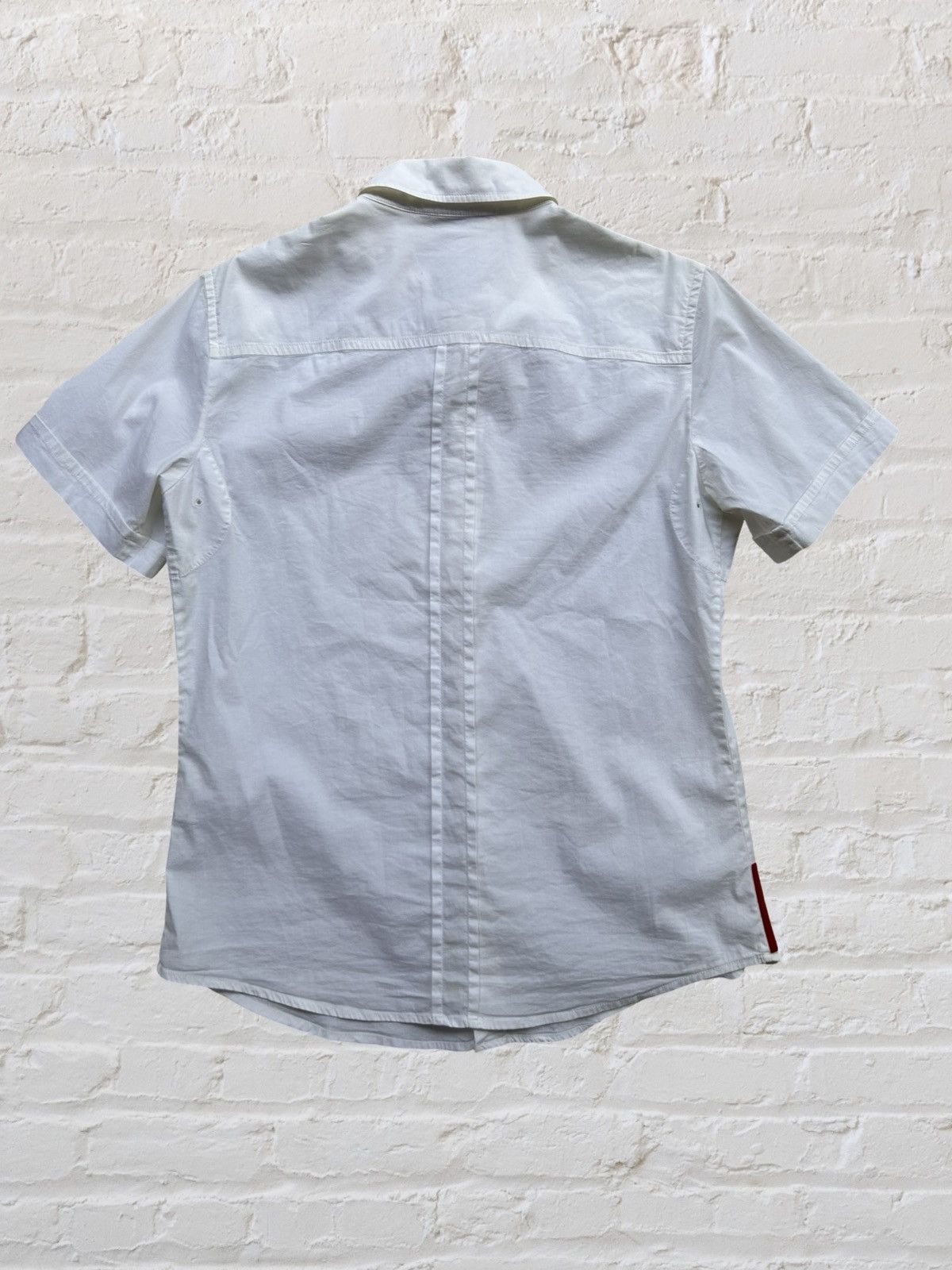 Prada PRADA SPORTS Red Tab Short Sleeve Shirt S Size US S / EU 44-46 / 1 - 8 Thumbnail
