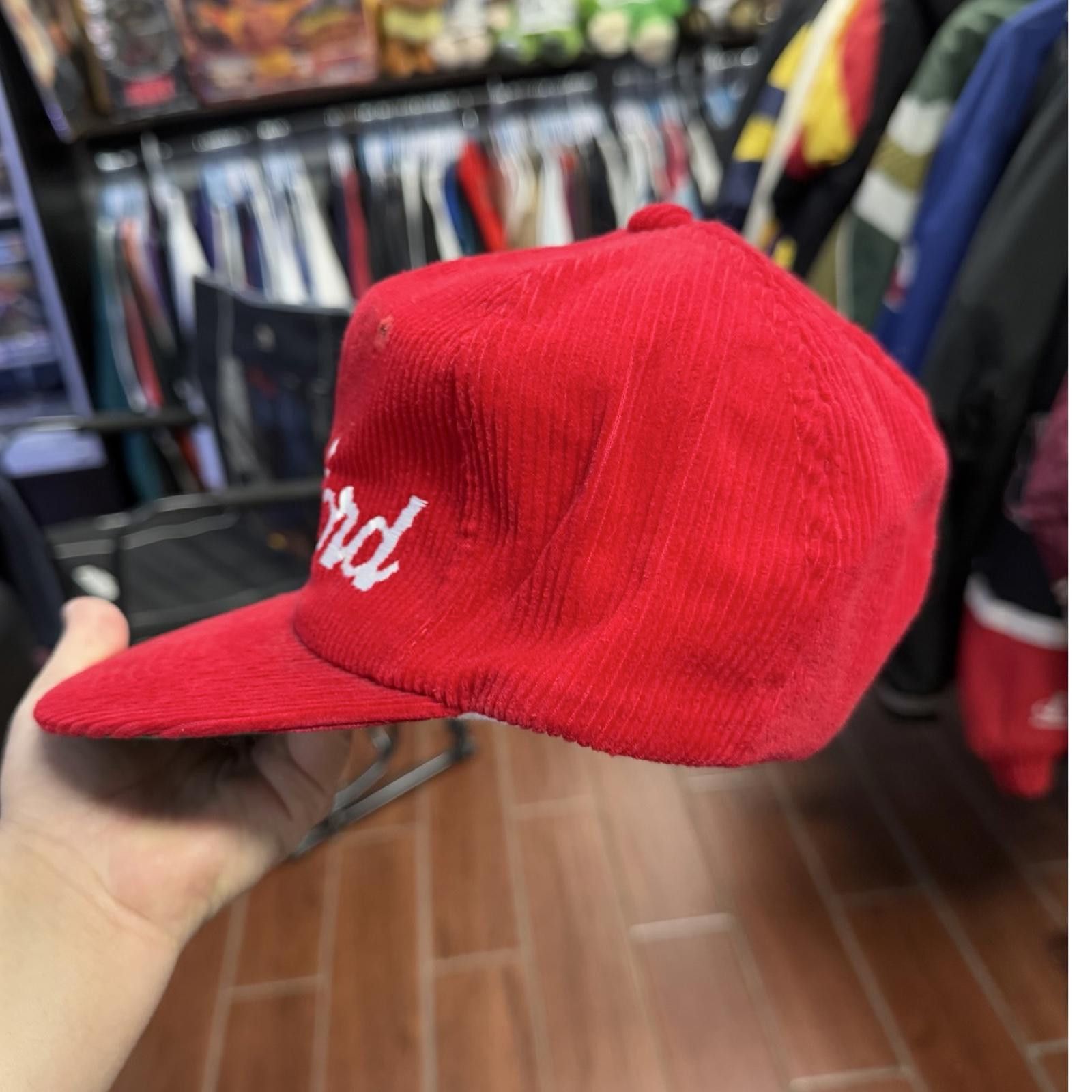 Designer 90s Stanford Corduroy Snapback Size ONE SIZE - 2 Thumbnail