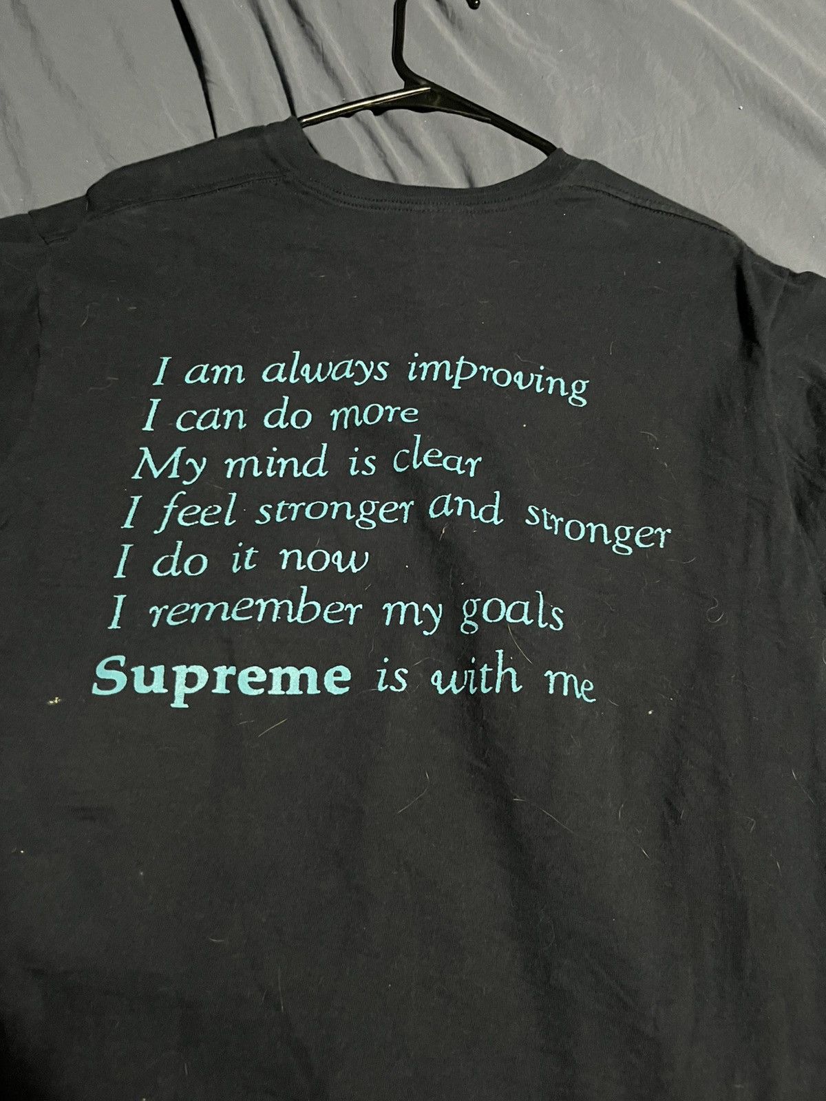 Supreme Supreme Stay Positive Tee Size US M / EU 48-50 / 2 - 2 Thumbnail