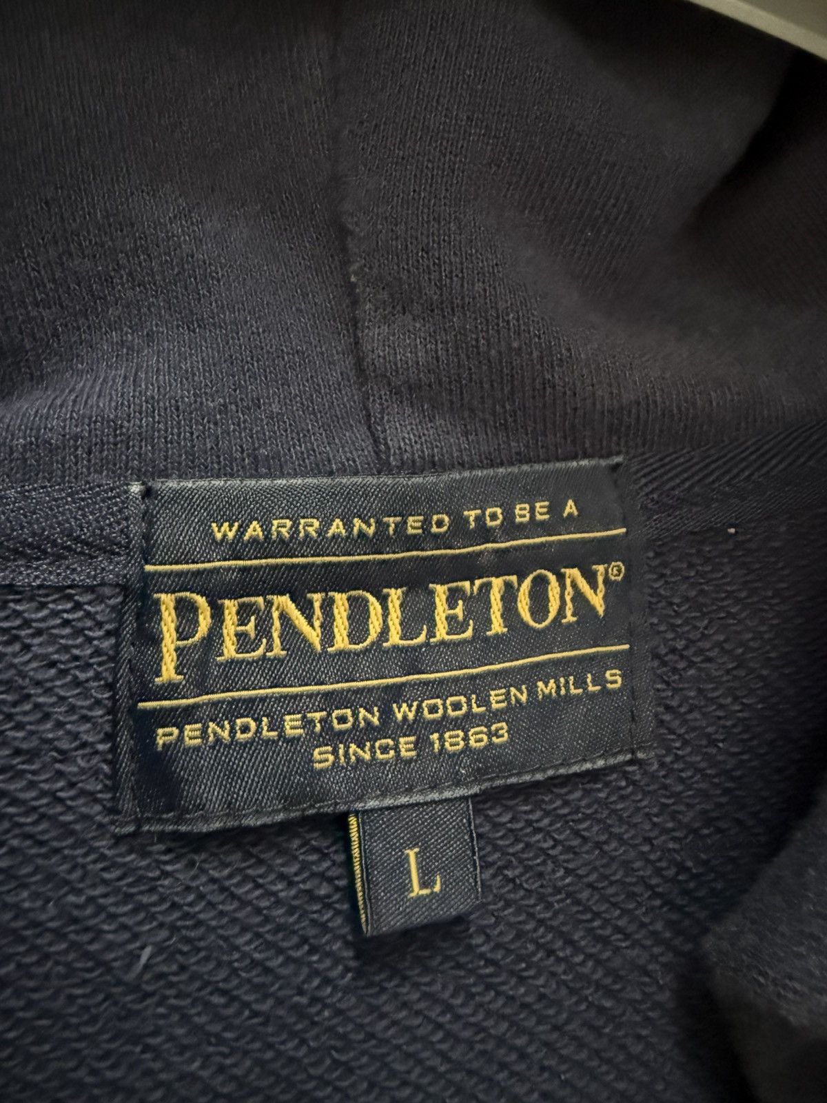 Pendleton 🔥 Y2K Pandleton Navajo Open Buttonless Design Sweat Hoodie Size US L / EU 52-54 / 3 - 10 Thumbnail