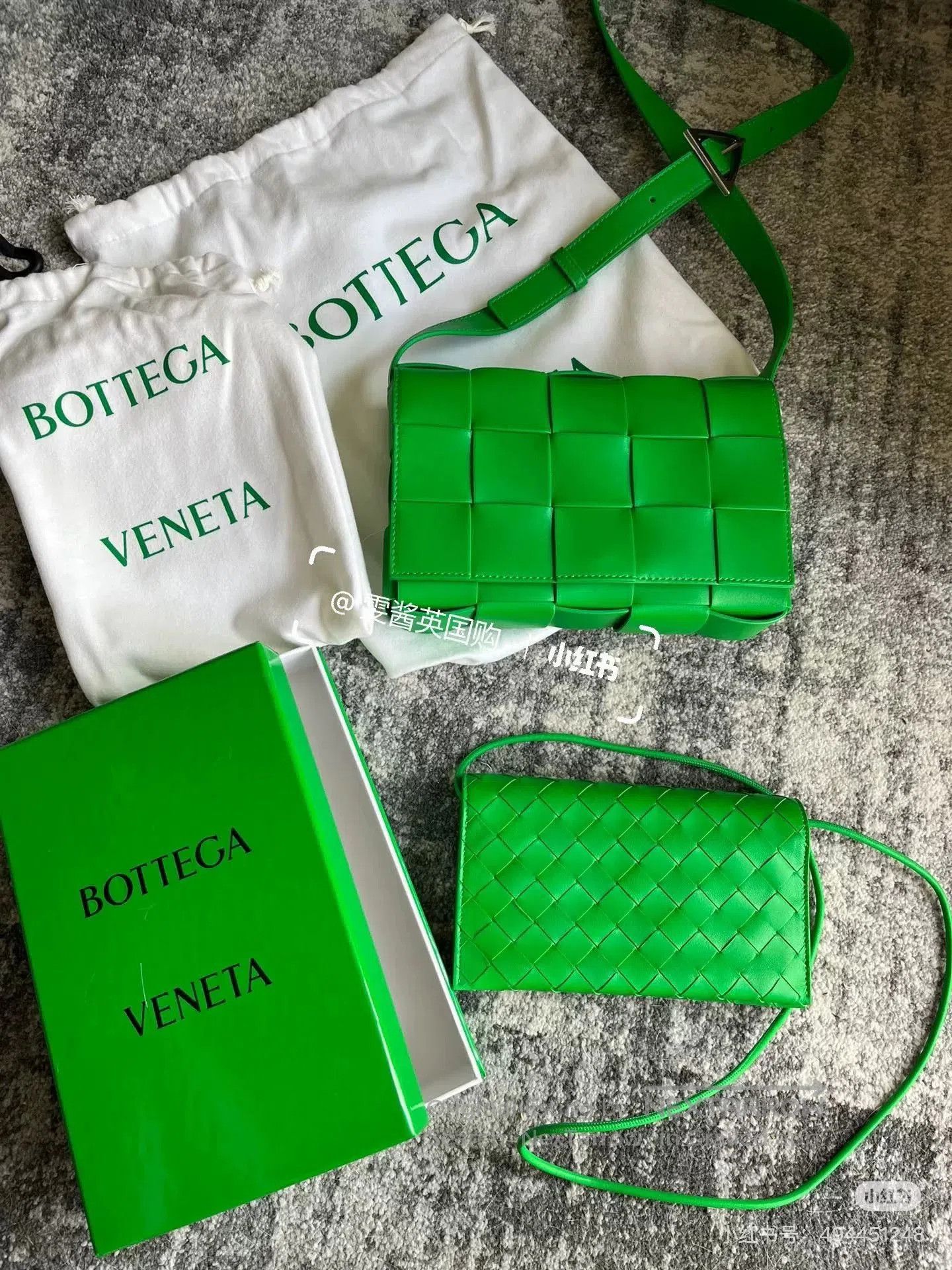 Bottega Veneta BV Cassette 15 Grid Messenger Bag. Size ONE SIZE - 7 Thumbnail