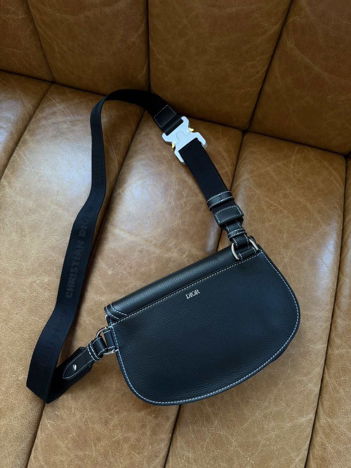 Dior Black Saddle Crossbody Bag Size ONE SIZE - 3 Thumbnail
