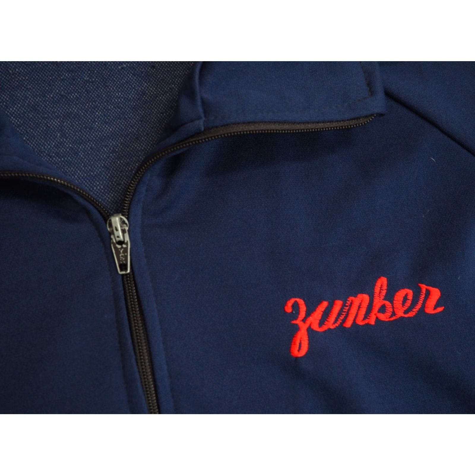 Vintage VINTAGE US Military Bush Master Chainstitch Navy Blue Souvenir Track Jacket L Mens Size US L / EU 52-54 / 3 - 7 Thumbnail