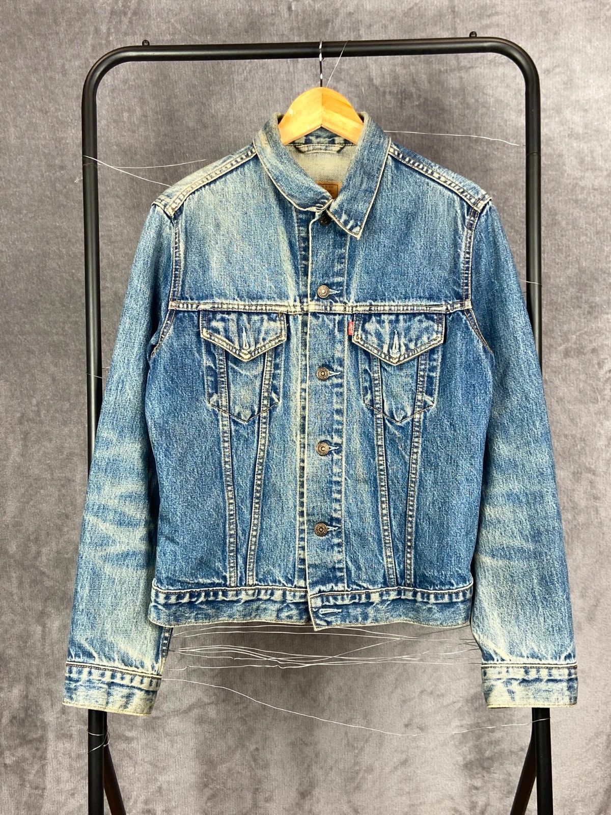 Levi's Levi’s Blue Denim Jacket M Vintage Streetwear Size US L / EU 52-54 / 3 - 1 Thumbnail