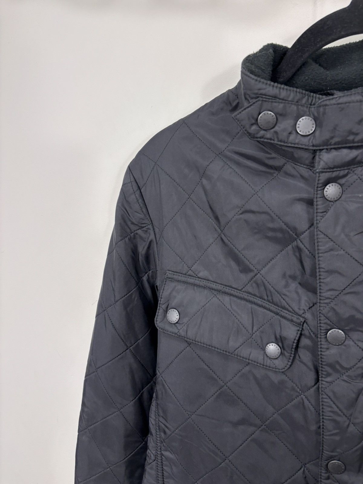 Barbour Barbour International Ariel Polarquilt Men’s Black Jacket Size US S / EU 44-46 / 1 - 3 Thumbnail
