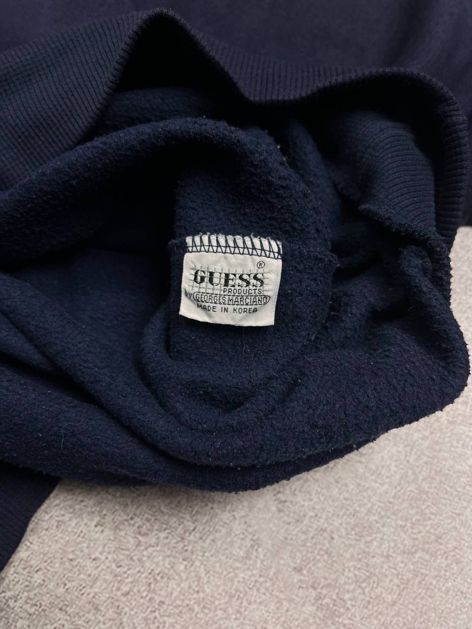 Guess × Vintage VINTAGE 90’s GUESS JEANS BIG LOGO EMBROIDERY SWEATSHIRT Y2K Size US S / EU 44-46 / 1 - 4 Thumbnail