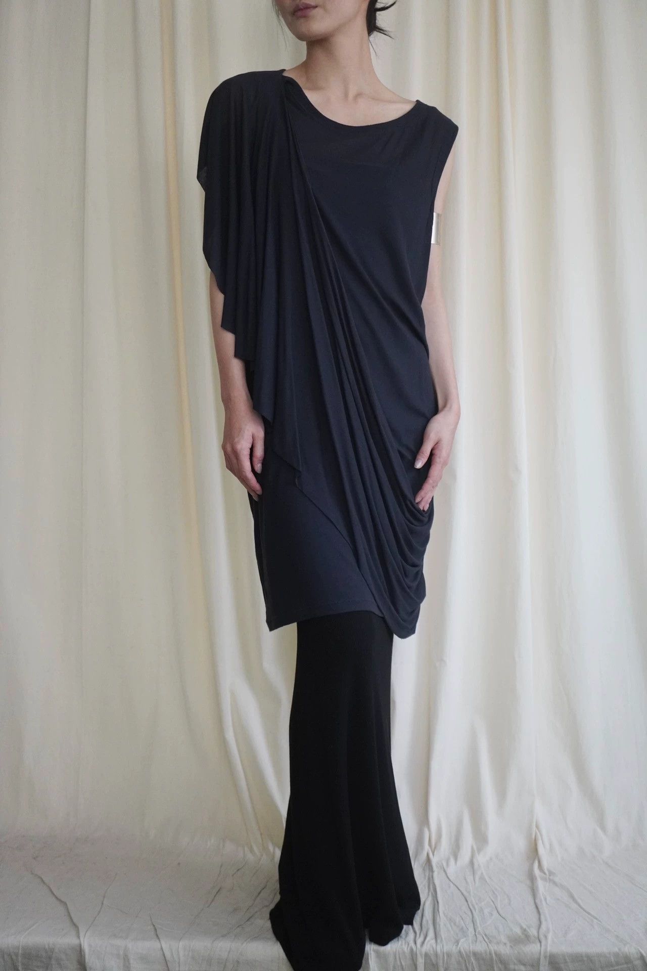 MM6 MM6 2000s Navy Blue Wrap Dress M 9/10 Size M / US 6-8 / IT 42-44 - 5 Thumbnail