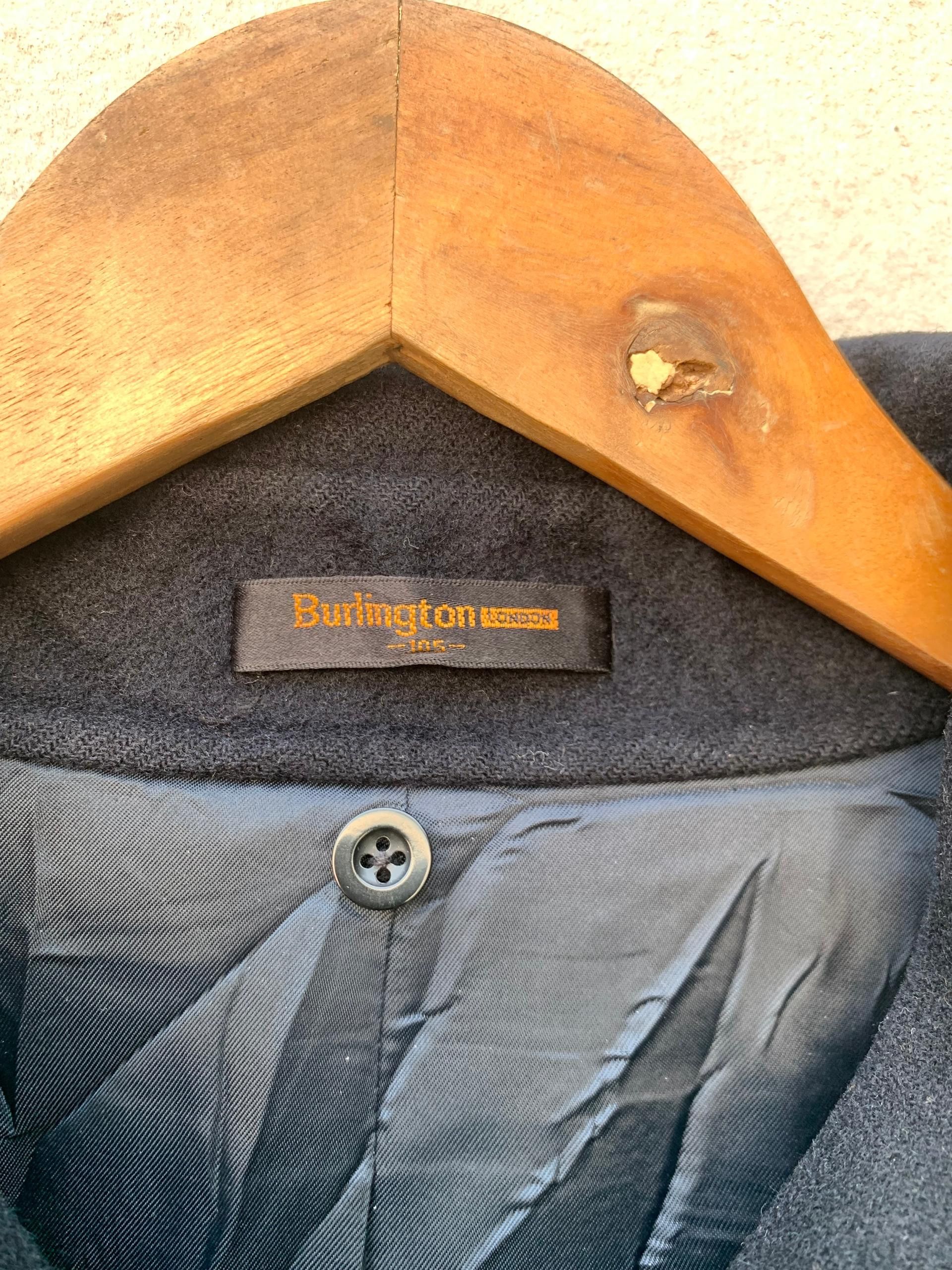 Burlington Vintage Burlington Wool Zipper Jacket Size US M / EU 48-50 / 2 - 7 Thumbnail