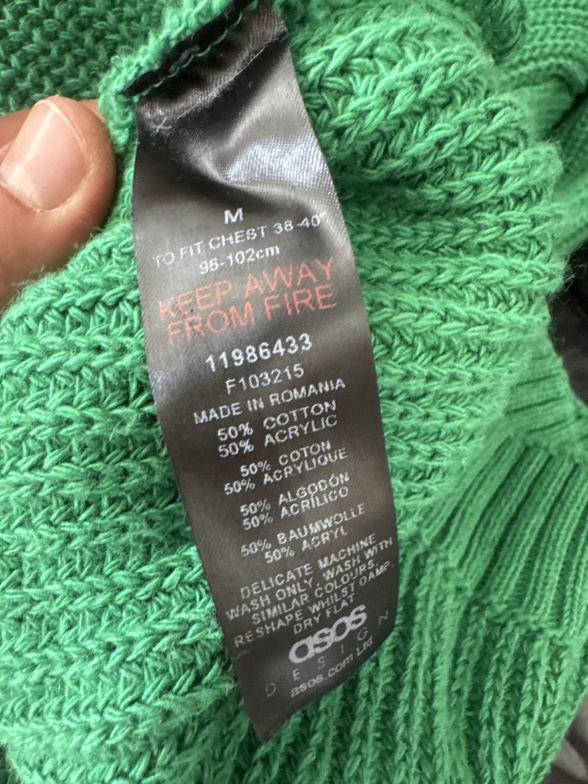 Asos Asos Knit Sweater Size US M / EU 48-50 / 2 - 3 Thumbnail