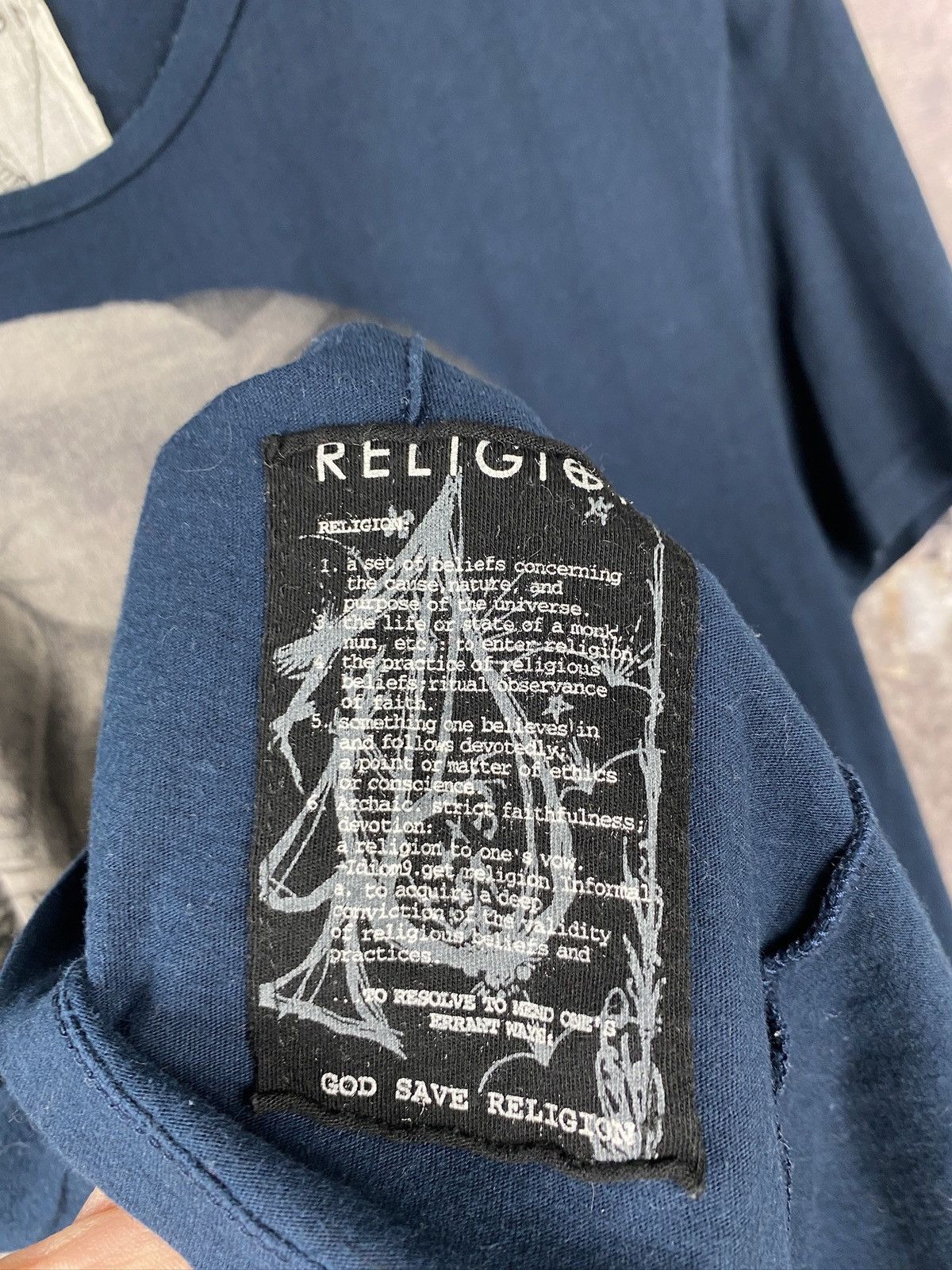 Designer Religion Shoreditch T-Shirt Big Logo Streetwear Size Large Size US L / EU 52-54 / 3 - 8 Thumbnail