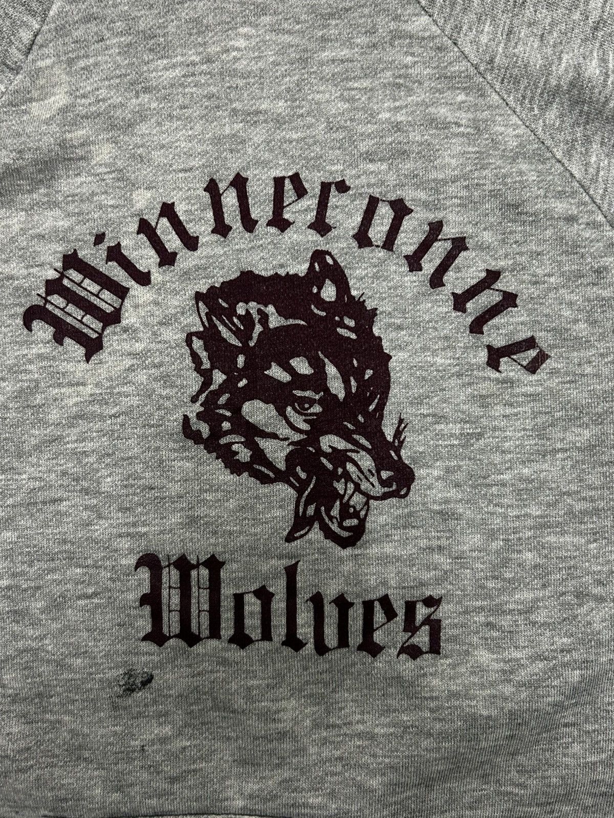 Velva Sheen × Vintage Vintage Winnerconne Wolves Velva Sheen Raglan Hoodie Size US XL / EU 56 / 4 - 2 Thumbnail