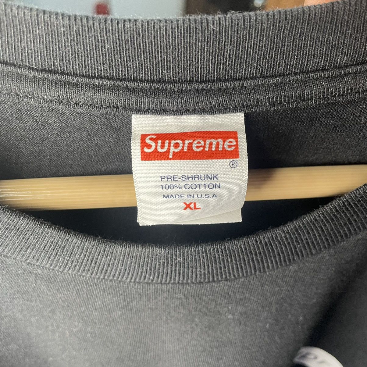 Supreme Supreme Static black tee Size US XL / EU 56 / 4 - 3 Thumbnail