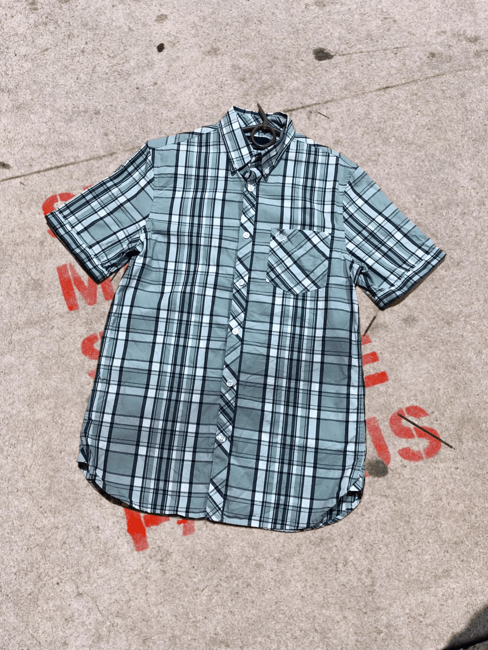 Fred Perry FRED PERRY Men’s Cotton Button-Up Shirt Classic Fit Size US S / EU 44-46 / 1 - 1 Thumbnail