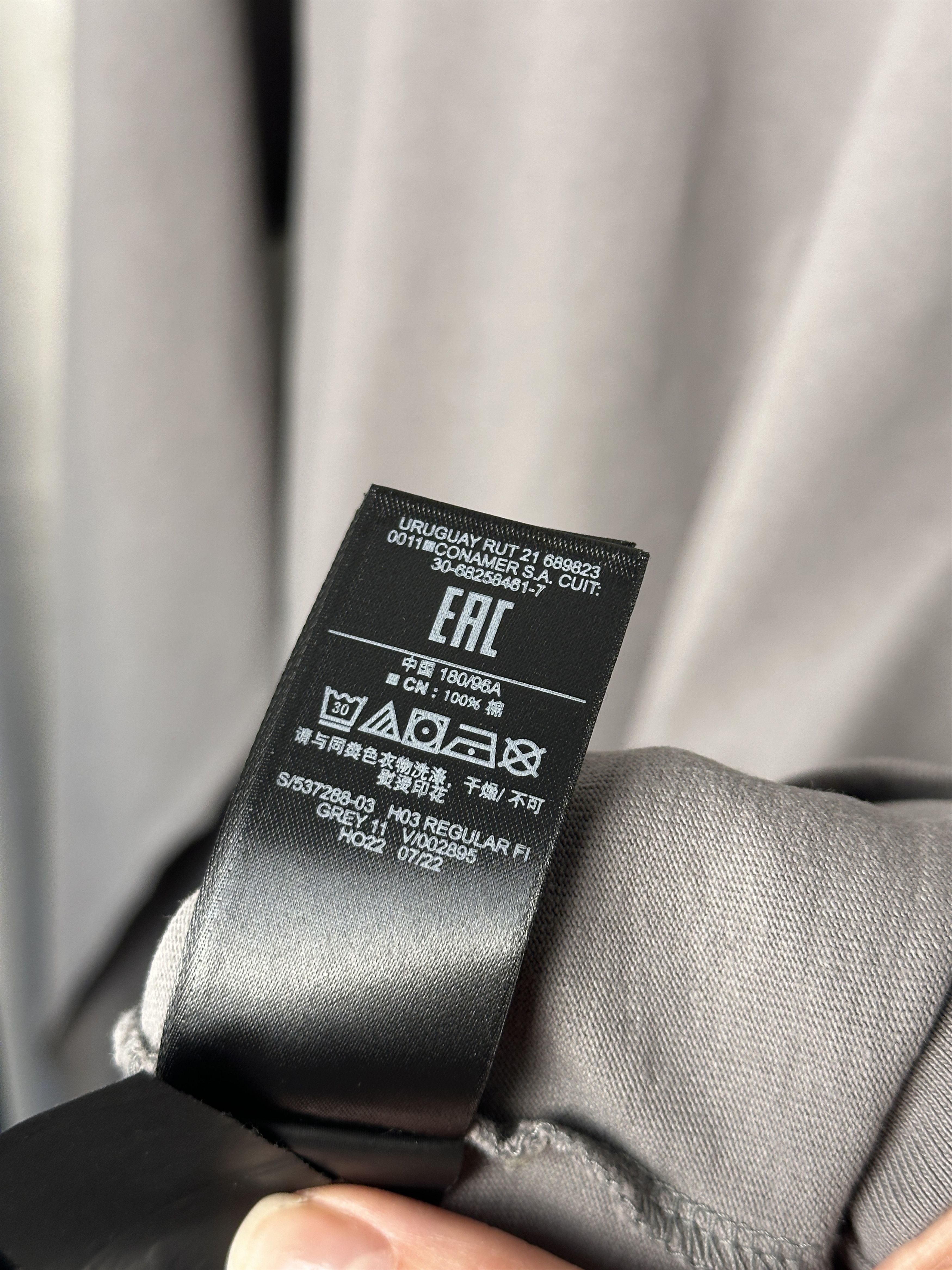 Gap Yzy x Gap Grey Long-sleeve Size US M / EU 48-50 / 2 - 8 Thumbnail